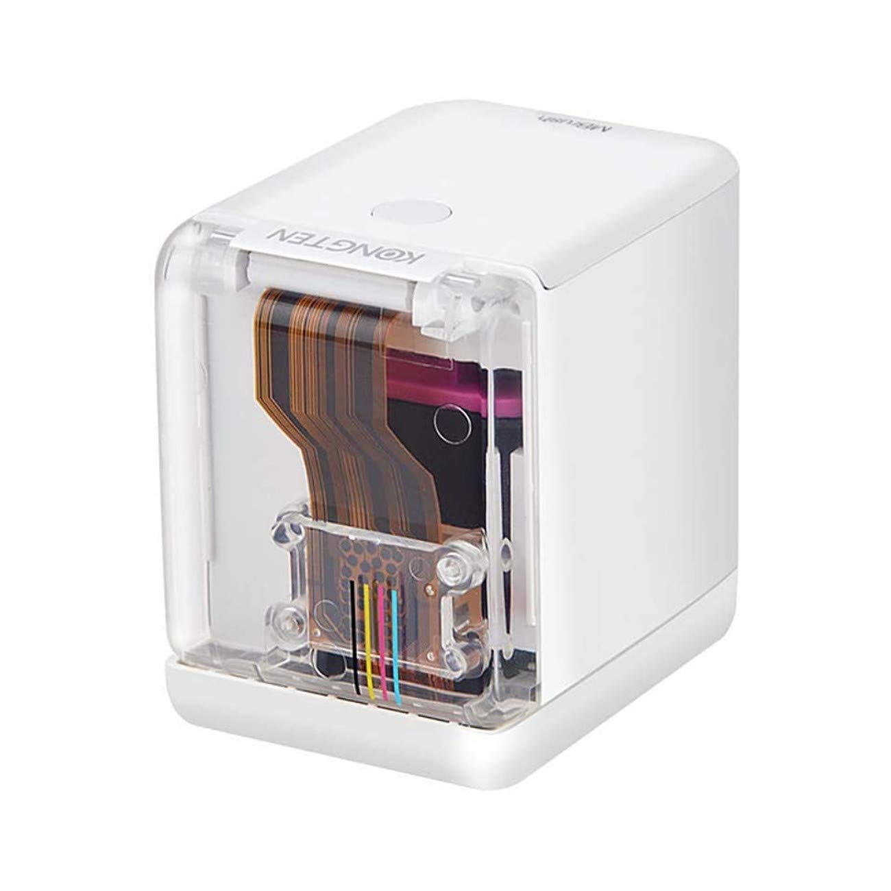 MBrush Mini Handheld Color Printer - Wireless Bluetooth & USB Portable Printer, World's Smallest Mobile Inkjet Printer with Ink Cartridge - Perfect for DIY Crafts, Labeling, and On-the-Go Printing