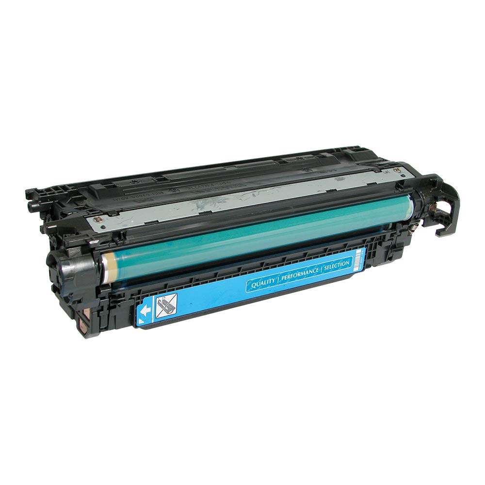 MSE Remanufactured HP CE251A (504A) Cyan Toner Cartridge Replacement - High Yield, Eco-Friendly | Perfect for HP LaserJet Printers in Home & Office Use