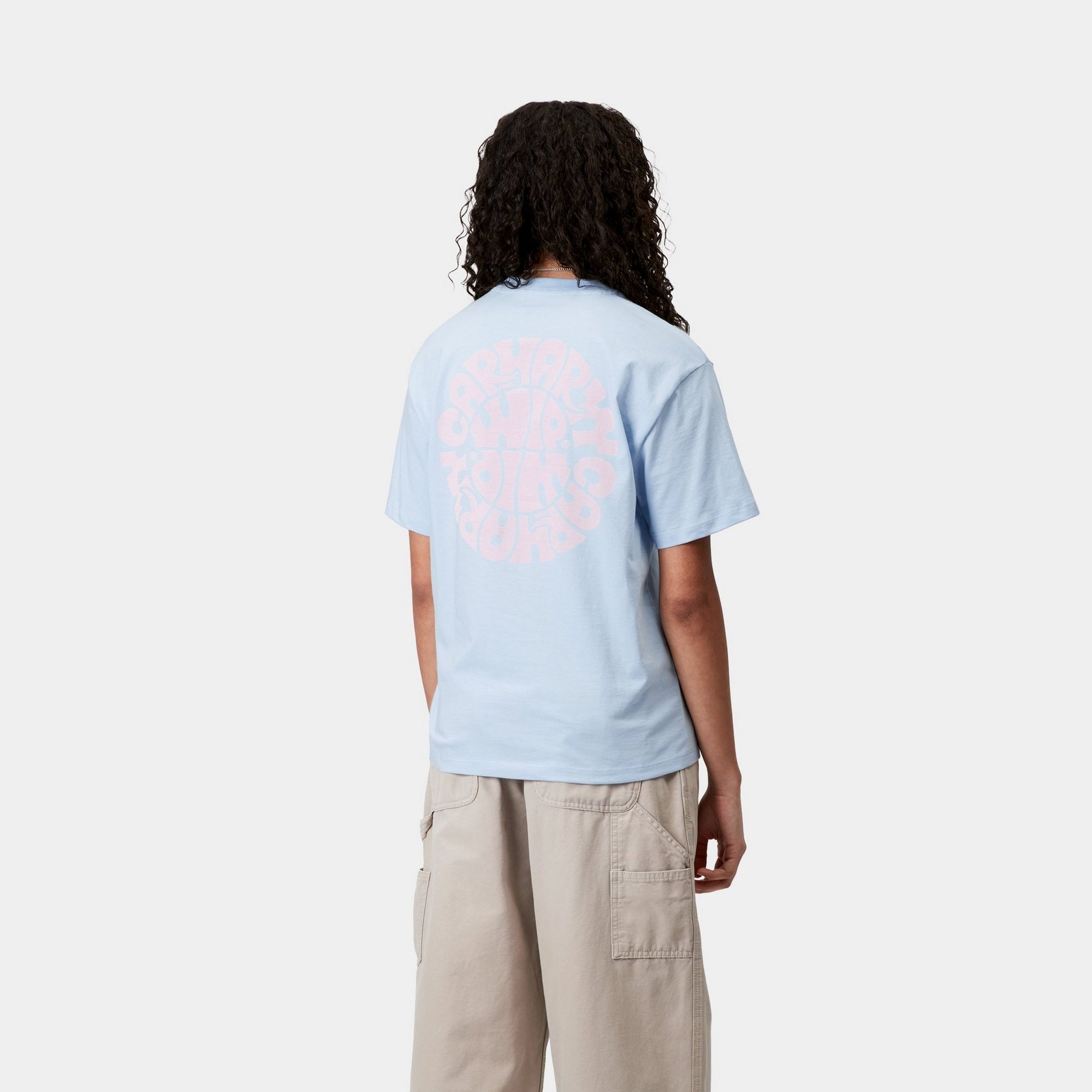 Stylish Women's Jazzy Graphic T-Shirt - Comfortable Cotton Tee in Air Sky & Air Pink Colors | Perfect for Casual Wear, Weekend Outfits and Summer Fashion
