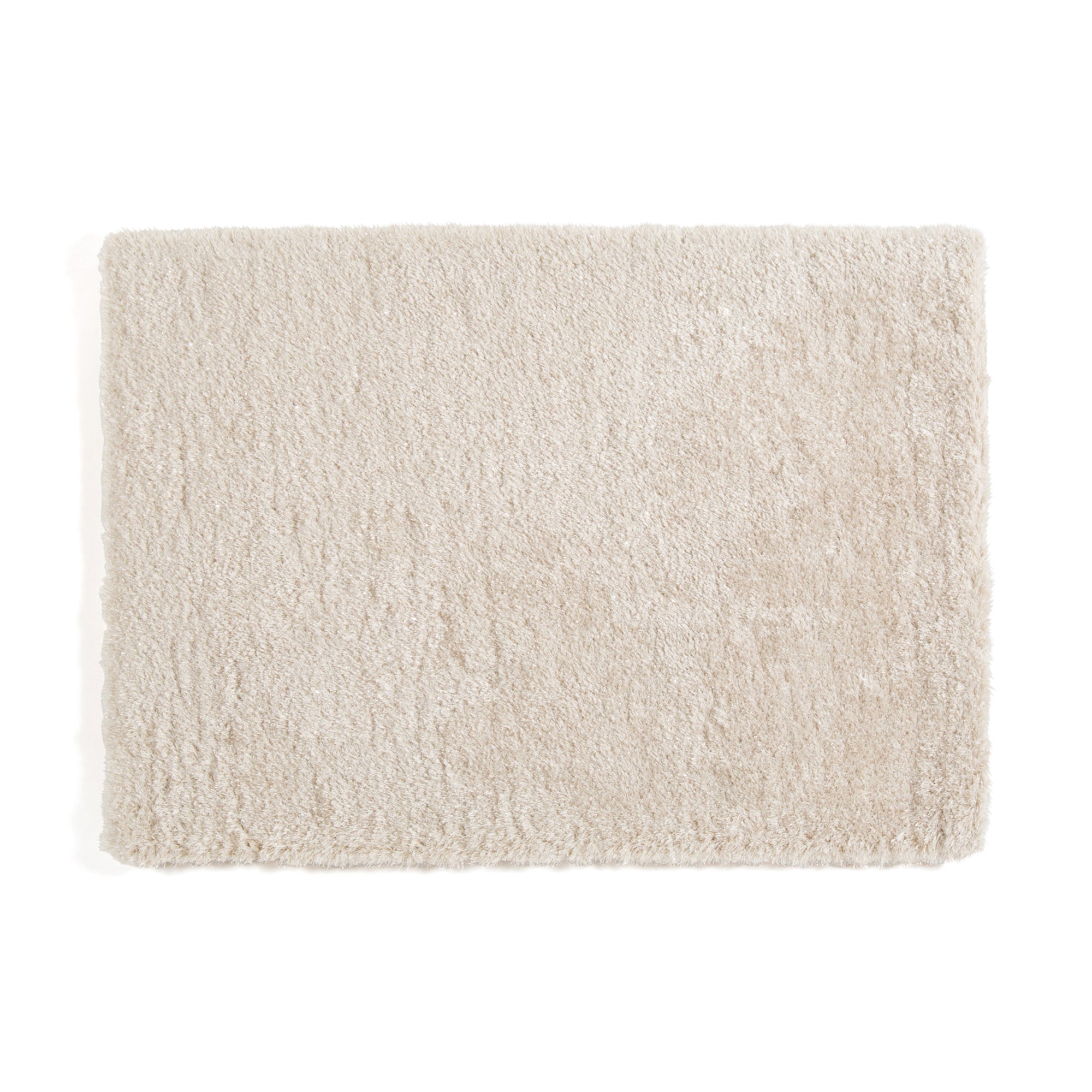 Kaste Memory Foam Rug - Small Light Beige 1400 X 1000mm - Soft Anti-Slip Floor Mat for Living Room, Bedroom & Nursery