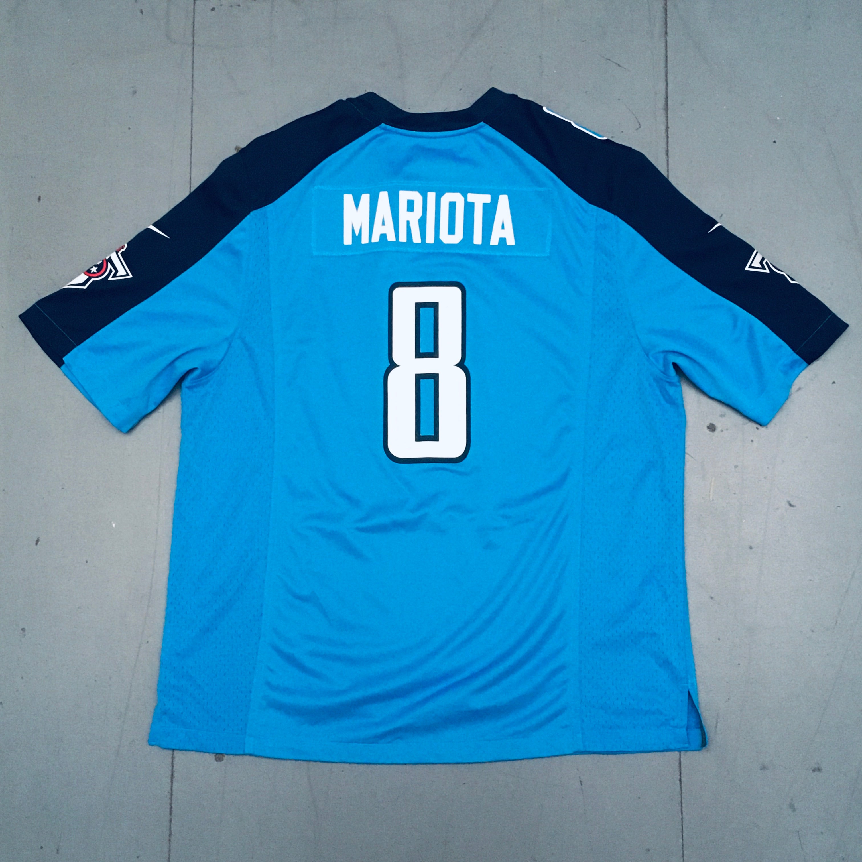 Tennessee Titans Marcus Mariota 2015/16 Rookie Jersey XL - Authentic NFL Football Jersey for Fans, Collectors & Game Day Outfits