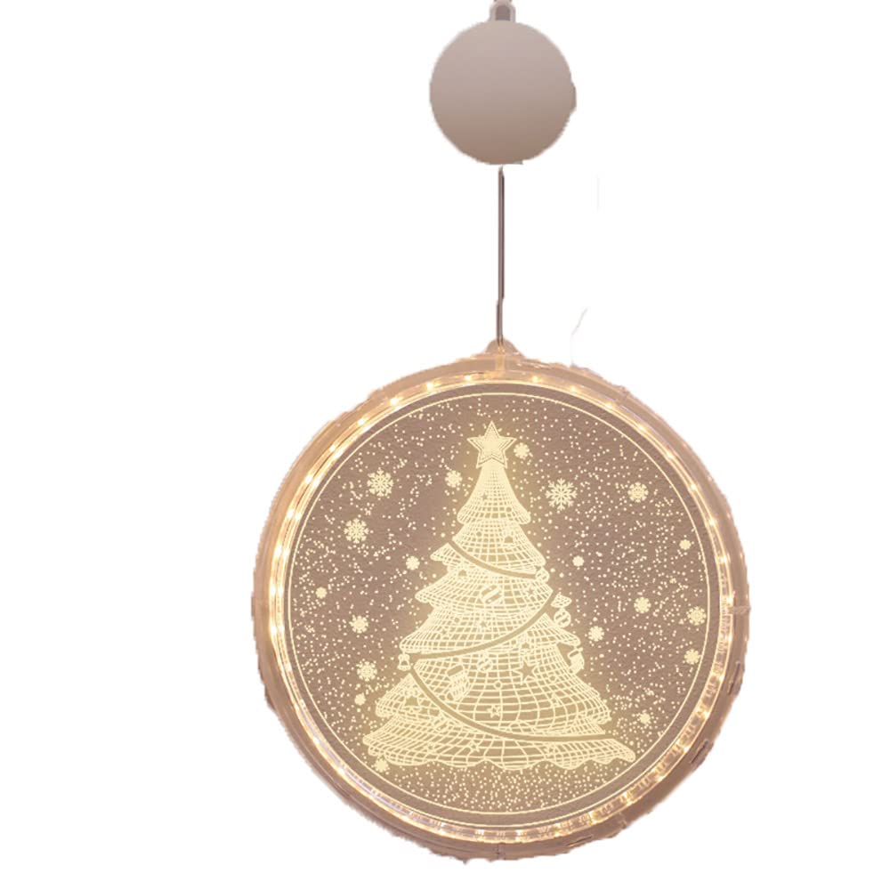 AYDFN LED Christmas Lights 3D Hanging Decorations - 20ft Warm White Star String Lights for Indoor/Outdoor Holiday Decor, Bedroom, Window, Party, Tree & Home Decoration - Perfect for Christmas, New Year, Wedding & Festive Celebrations