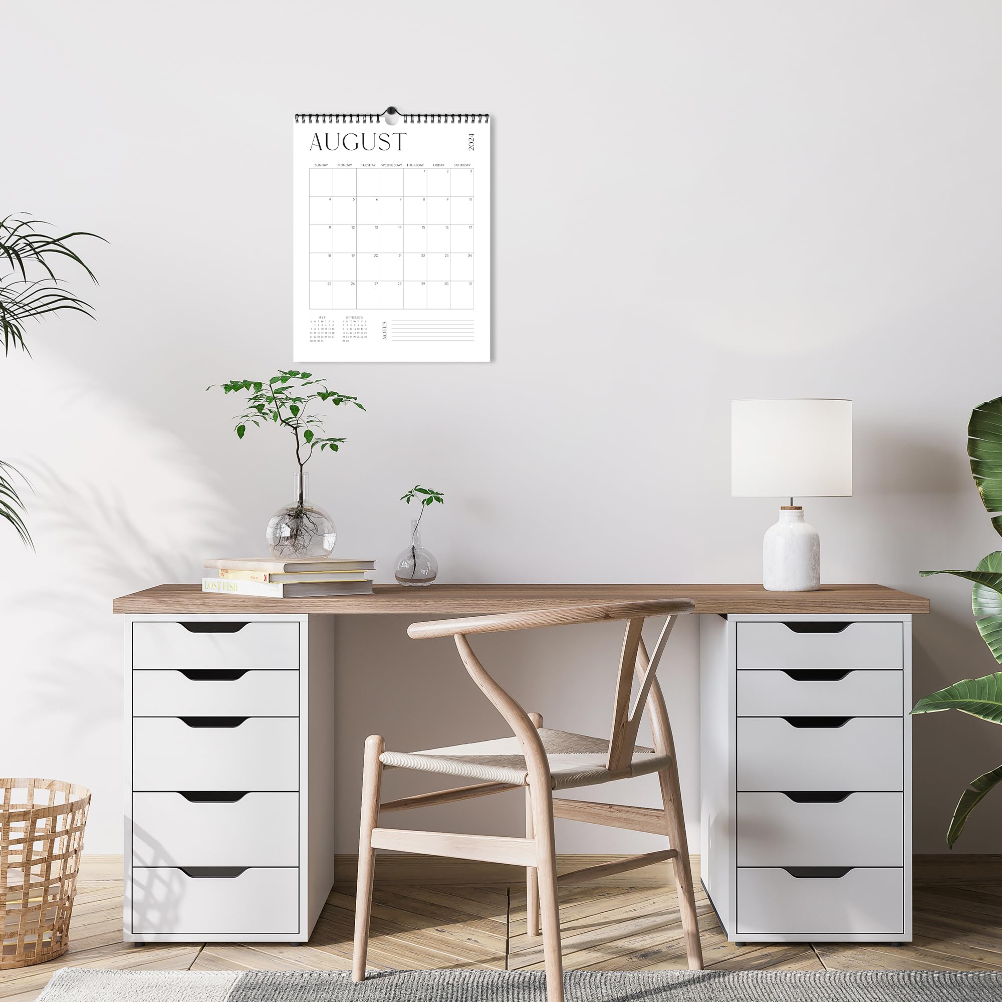 2025 Wall Calendar with 18-Month Planner (June 2024-December 2025) - 14.5