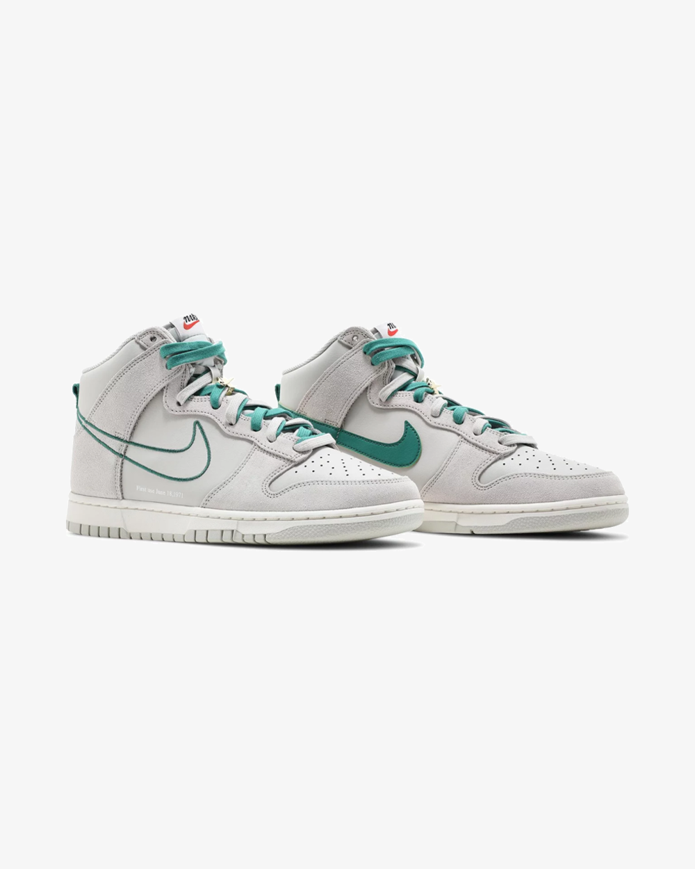 Nike Dunk High SE First Use Light Bone Green Noise Sneakers - Men's Basketball Shoes for Streetwear & Casual Outfits