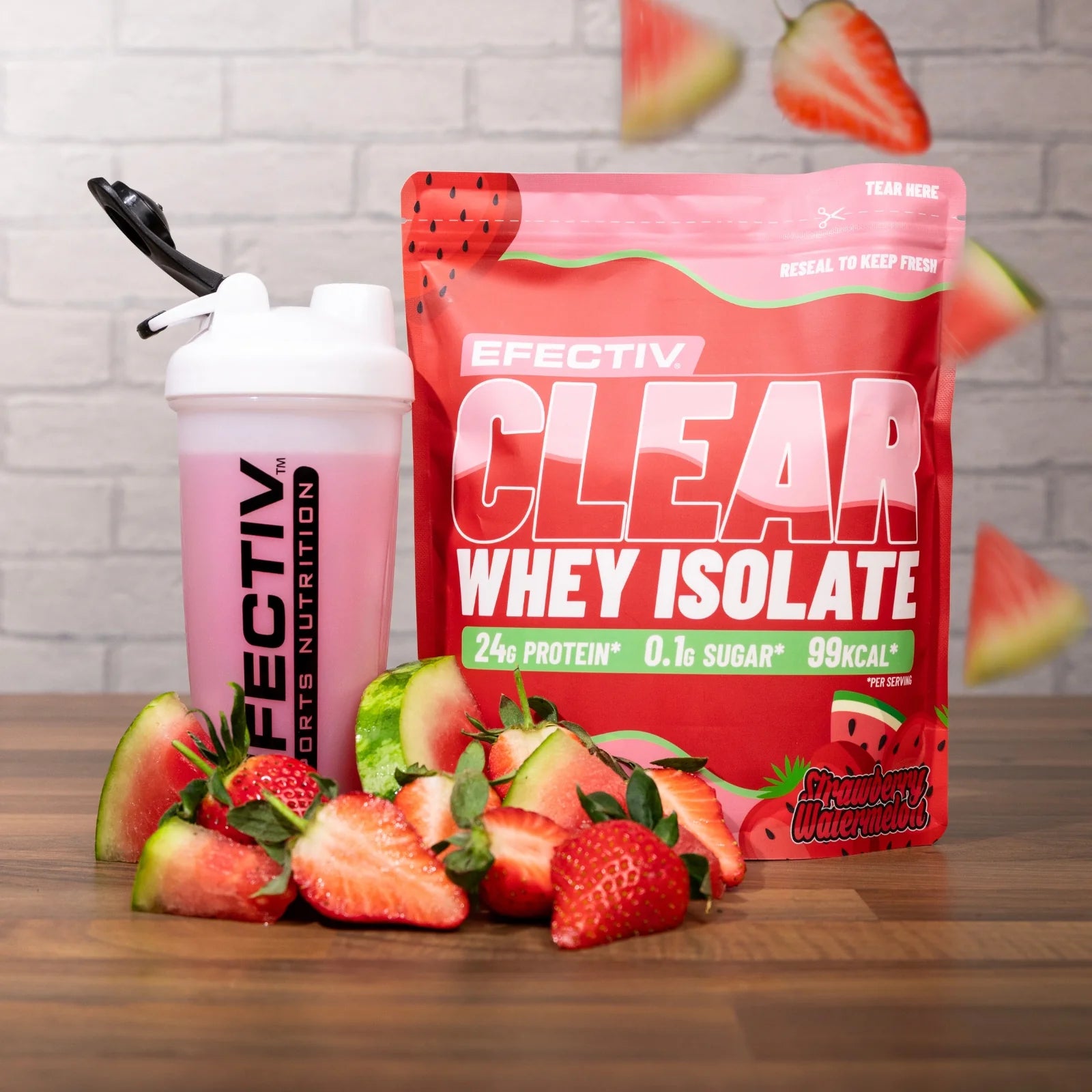 Efectiv Nutrition Clear Whey Isolate 600g - Premium Protein Powder for Muscle Recovery & Post-Workout | Ideal for Gym, Fitness & Bodybuilding