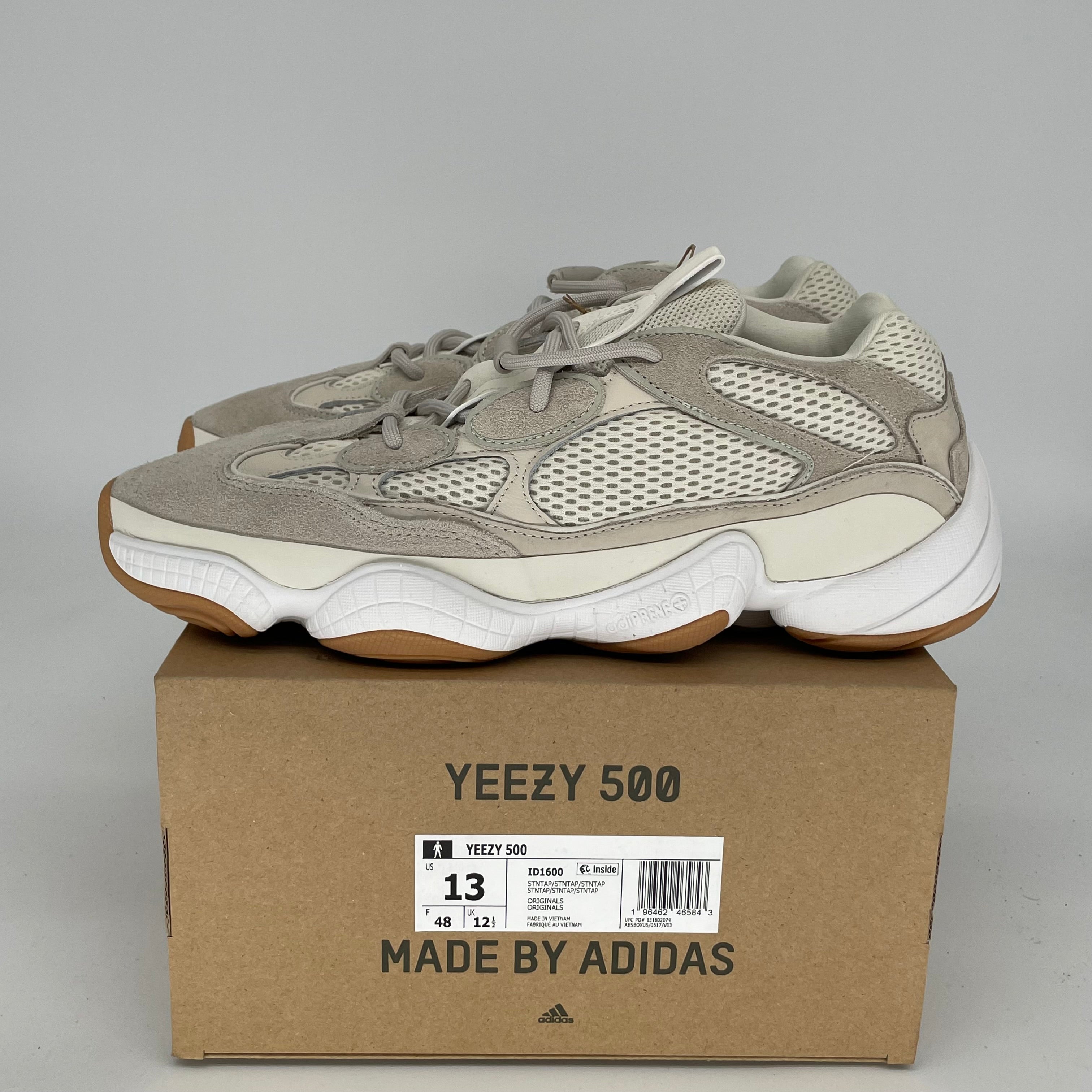 Adidas Yeezy 500 Stone Taupe Men's Sneakers - Size 13 (ID1600) | Comfortable Running Shoes for Jogging, Gym & Casual Wear