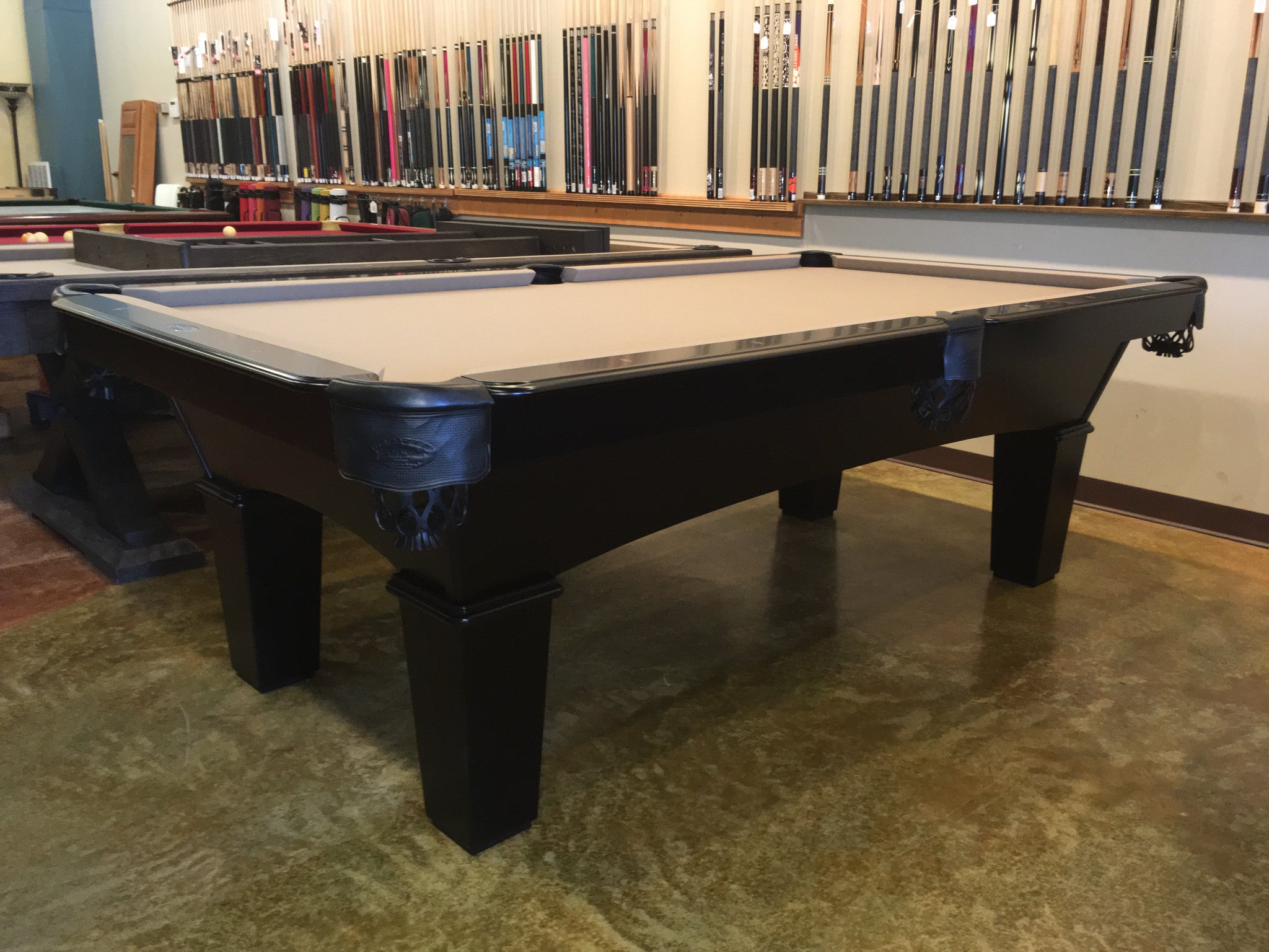 Olhausen Annabelle Pool Table - Professional 8-Foot Billiard Table for Home & Game Room | Perfect for Family Fun & Entertainment