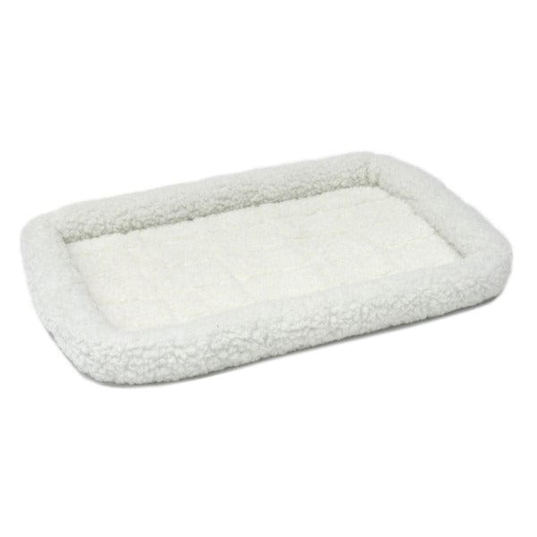 Premium Midwest Quiet Time Bolstered Dog Bed - Orthopedic Support for Medium & Large Breeds - Waterproof & Machine Washable - Perfect for Crates, Kennels & Home Use