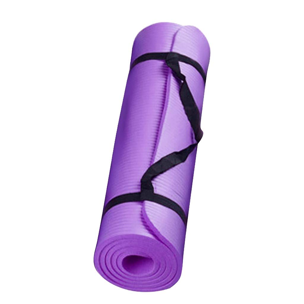 15mm Thick Anti-Skid Yoga Mat for Fitness & Weight Loss