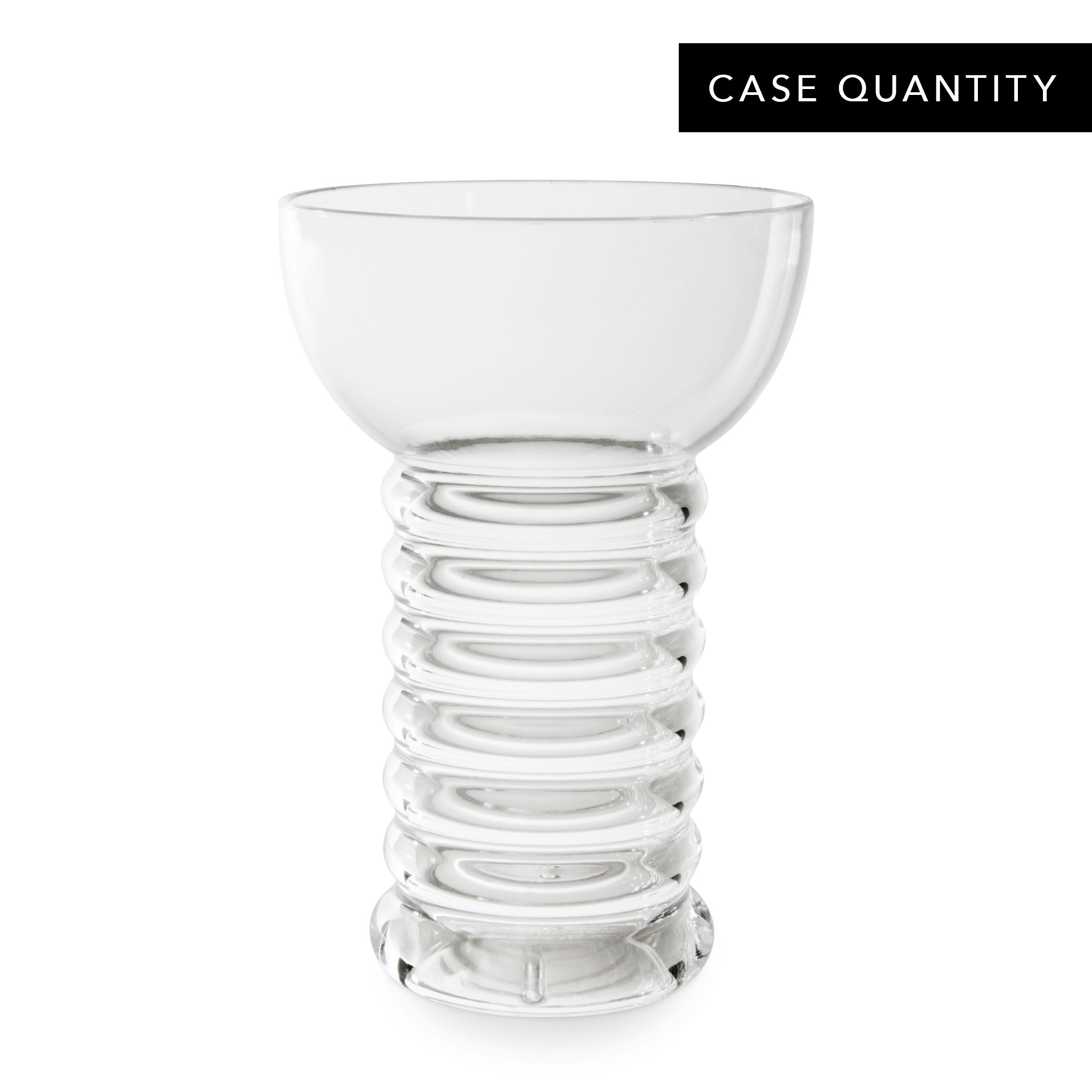 12oz (360ml) Acrylic Pearl Diver Glass - Set of 32 Clear Barware Cups for Cocktails, Beer & Iced Coffee - Perfect for Restaurants, Bars & Home Entertaining