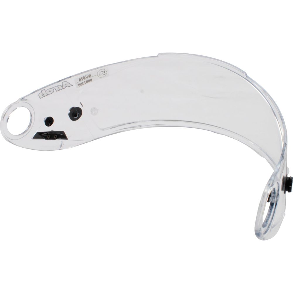 Airoh GP 500 / GP 550 S Motorcycle Helmet Visor - Clear Replacement Shield for Off-Road & Adventure Riding - Enhanced Visibility & UV Protection