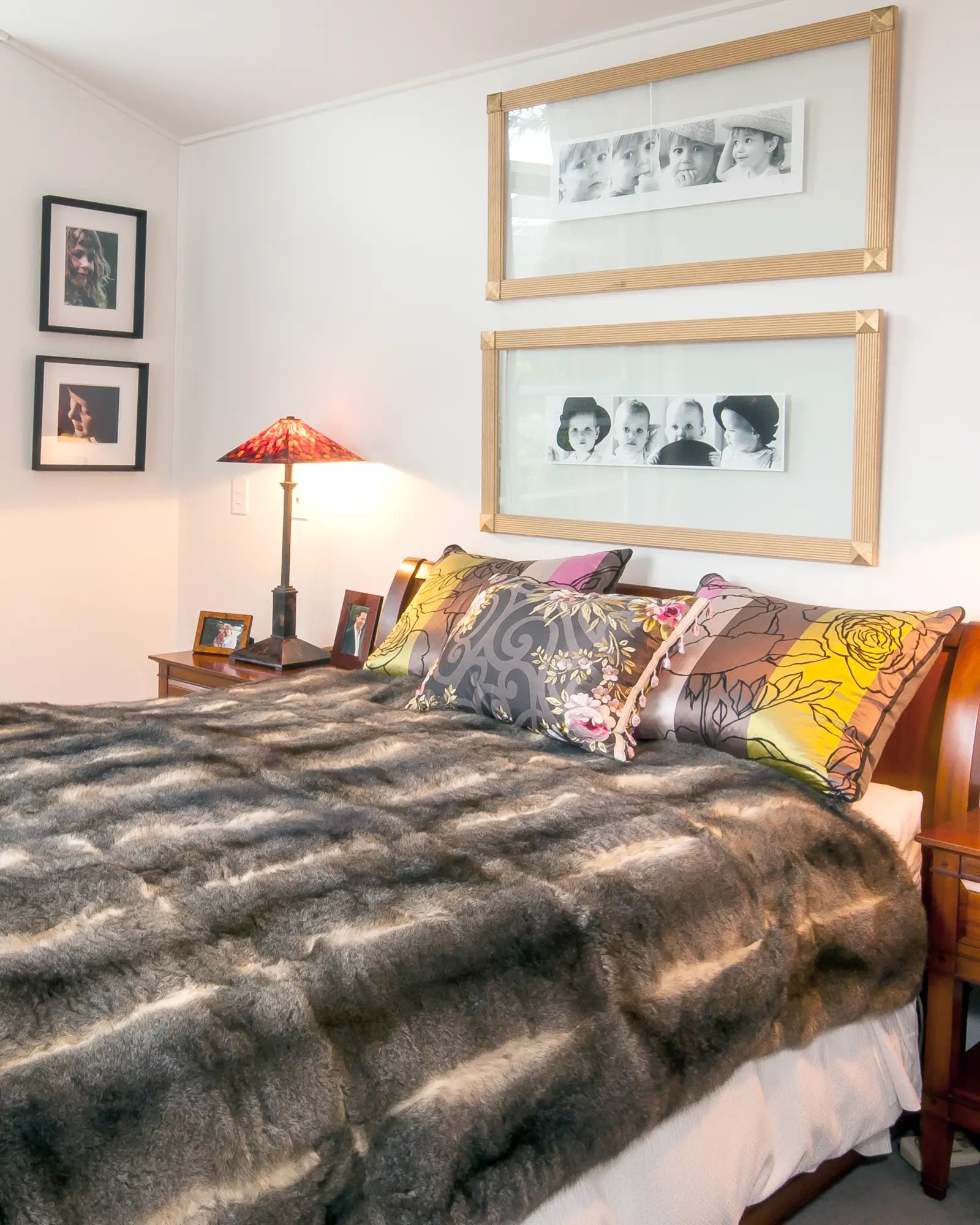 Premium Natural Warm Grey Possum Fur Blanket - Ultra Soft & Cozy Throw for Winter, Bedroom Decor, and Luxury Home Comfort