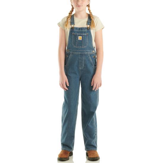 Youth Unlined Denim Bib Overall - Comfortable Adjustable Jumpsuit for Boys & Girls | Perfect for Playtime, School & Outdoor Activities