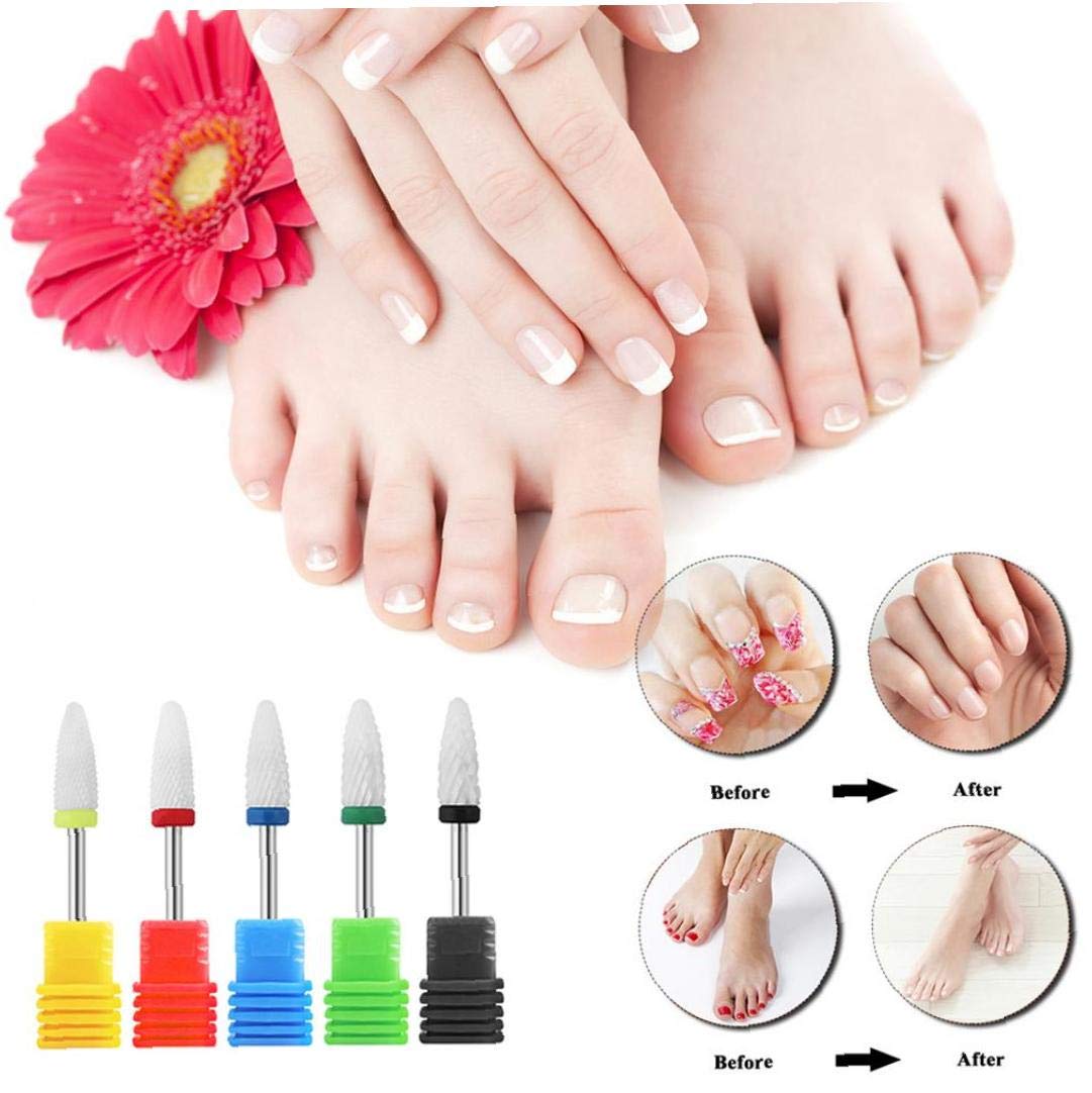 1PCS Diamond Nail Drill Bit Set - Professional Electric Nail File Grinder for Manicure, Pedicure & Cuticle Care - Perfect for Home Salon & Nail Art Enthusiasts