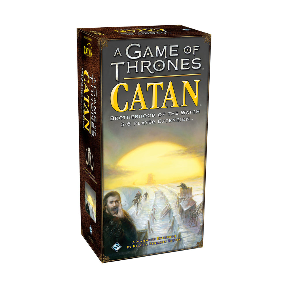 Game of Thrones Catan: Brotherhood of the Watch Board Game - 5-6 Player Expansion Pack for Family Game Night & Strategy Game Lovers