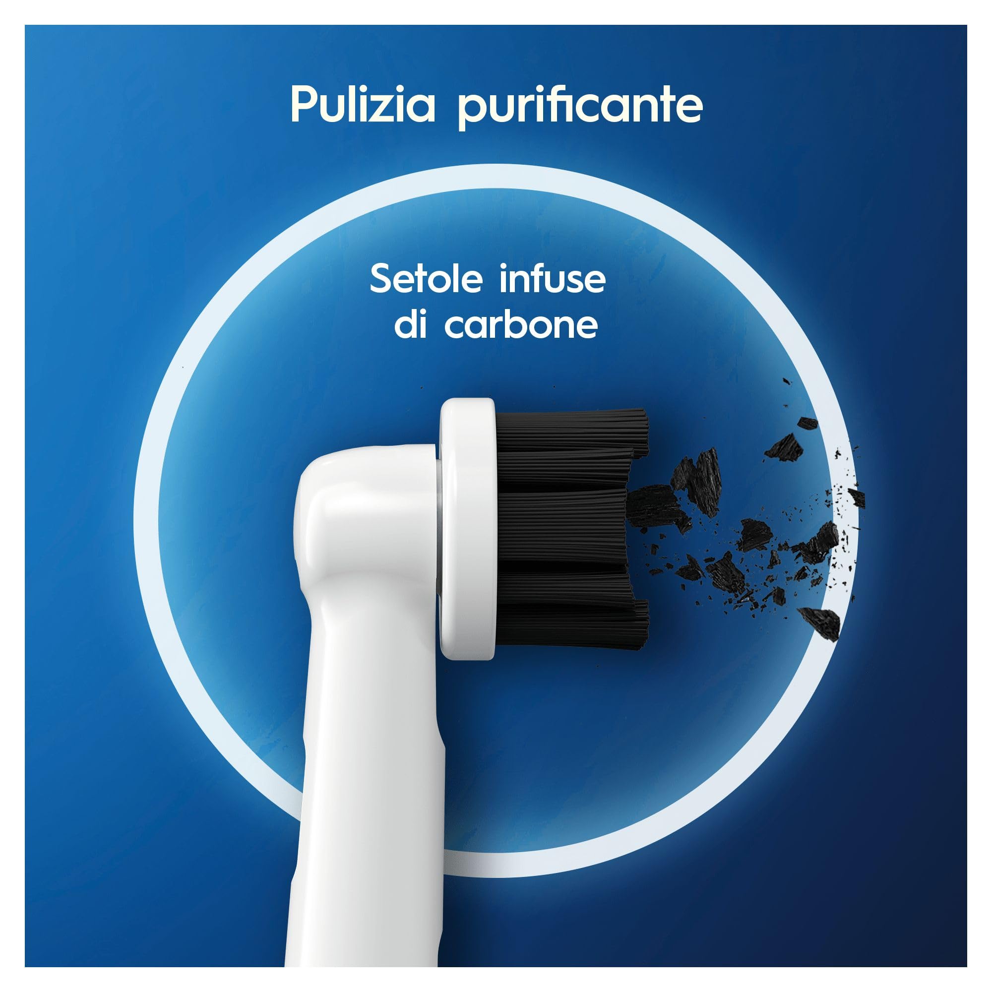 Oral-B Pure Clean Replacement Toothbrush Heads, 8 Pack - Gentle Bristles for Sensitive Teeth & Gums, Compatible with Oral-B Electric Toothbrushes - Perfect for Daily Oral Care & Travel Hygiene