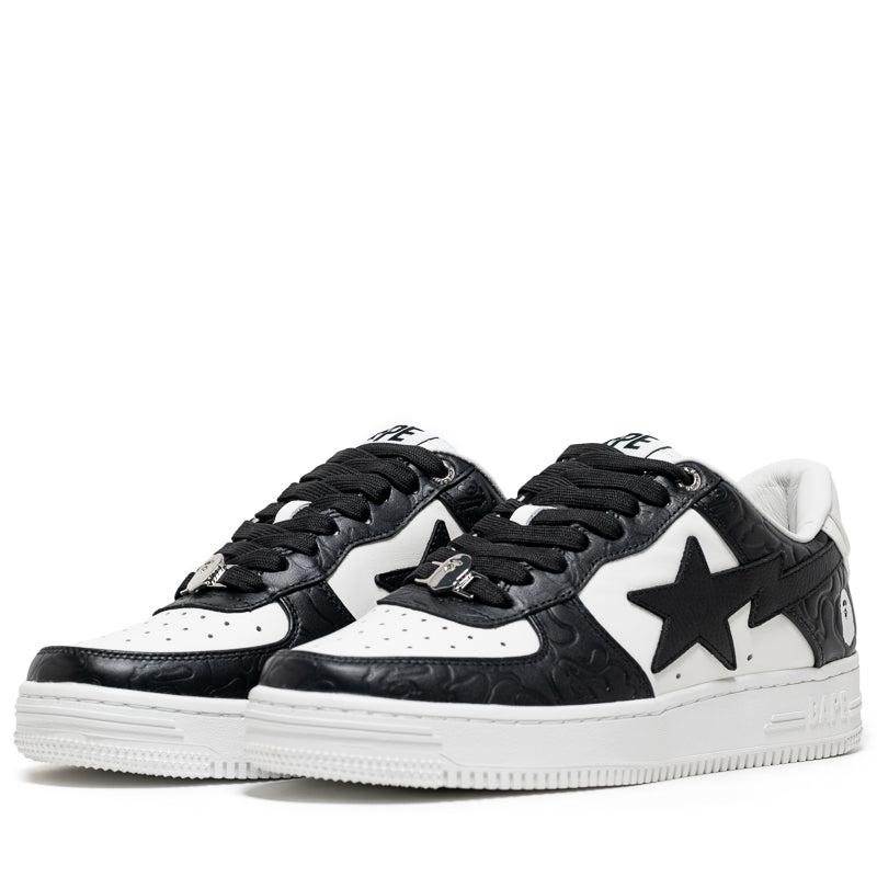 Bape Sta #4 M1 Sneakers - Black | A Bathing Ape Streetwear Shoes for Men | Perfect for Casual Wear & Urban Fashion
