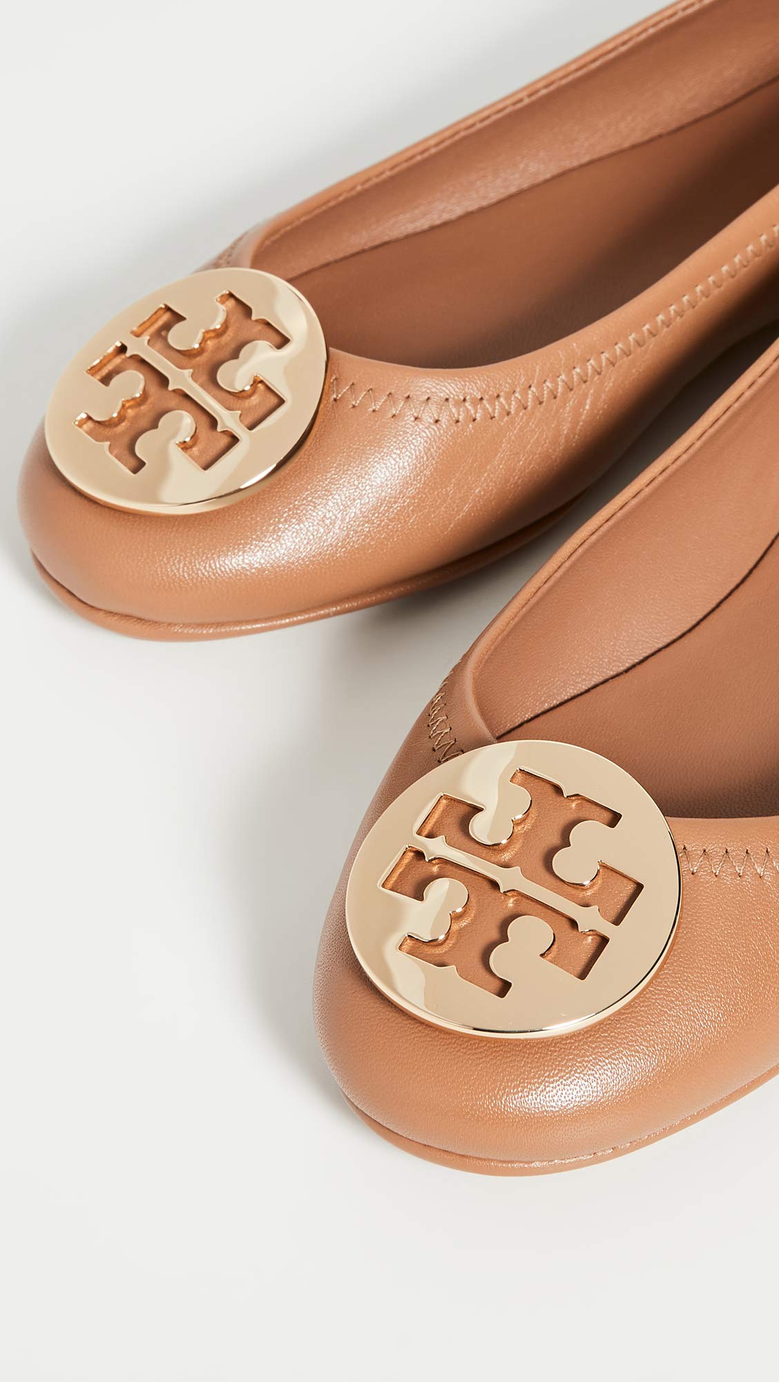 Tory Burch Women's Minnie Travel Ballet Flats - Comfortable & Lightweight Shoes for Women | Perfect for Travel, Work & Everyday Wear