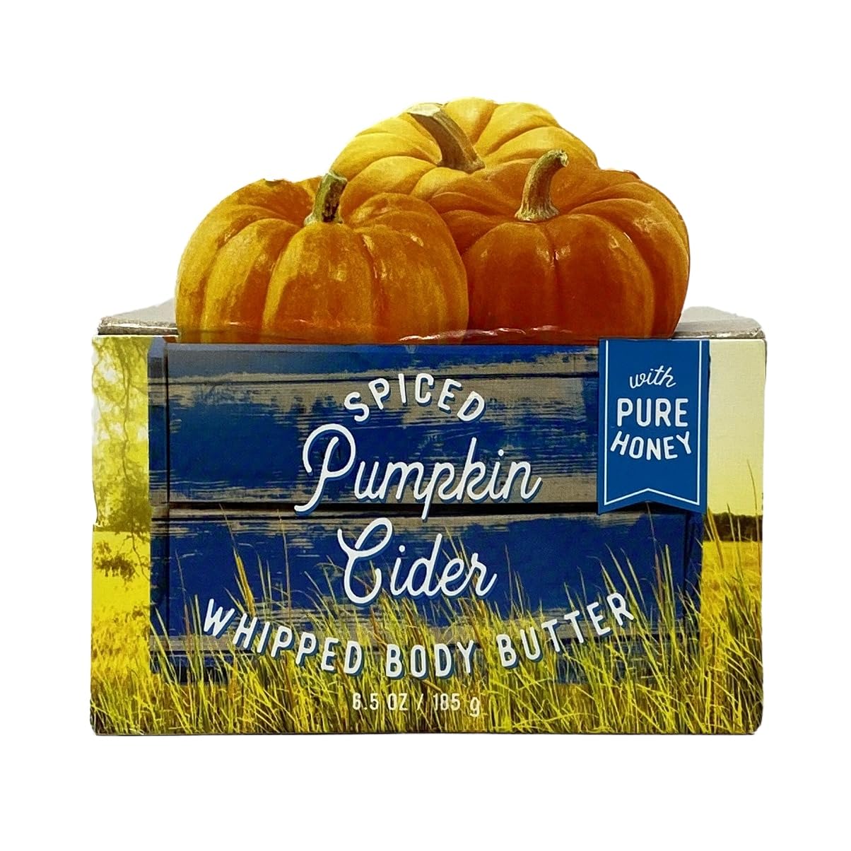 Bath and Body Works Spiced Pumpkin Cider 2-Piece Gift Set - Whipped Body Butter & Body Scrub for Fall Skincare & Cozy Holiday Gifts
