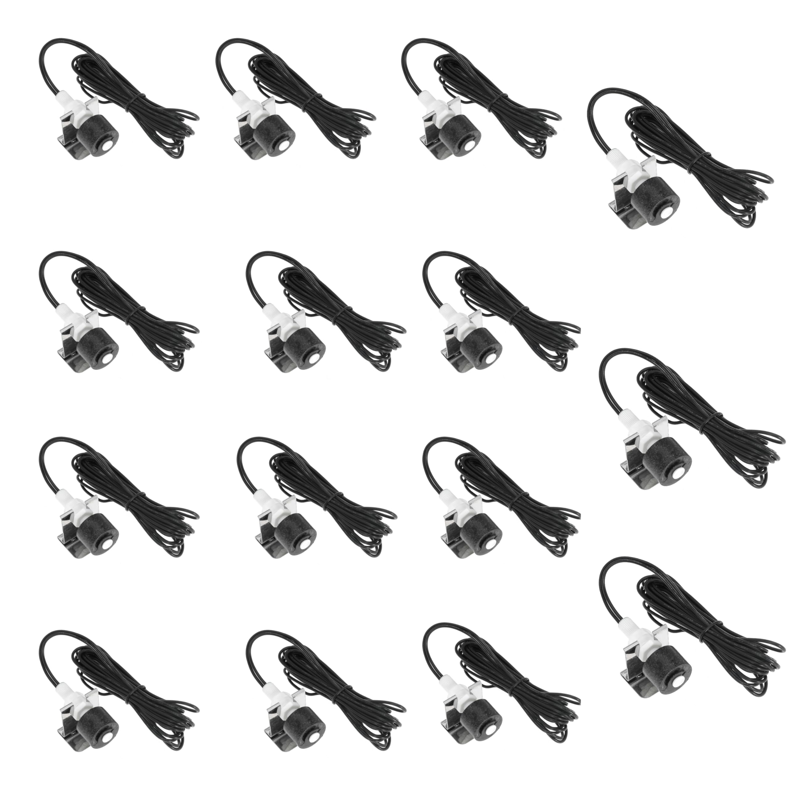 SS3 Float Switch Condensate Overflow Switch (15Pcs) - Replacement for HVAC Drain Pan 97647 - Works with Primary & Auxiliary Drain Pans - Prevents Water Damage from AC Unit Condensation Leaks - Ideal for Home, Office and Commercial HVAC Systems