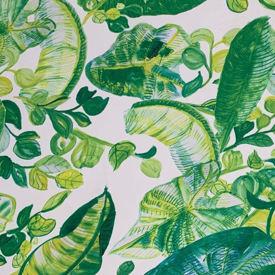 Premium Tropical Outdoor Fabric - UV Resistant, Waterproof & Fade-Proof - Perfect for Patio Furniture, Cushions & Sun Shade Projects