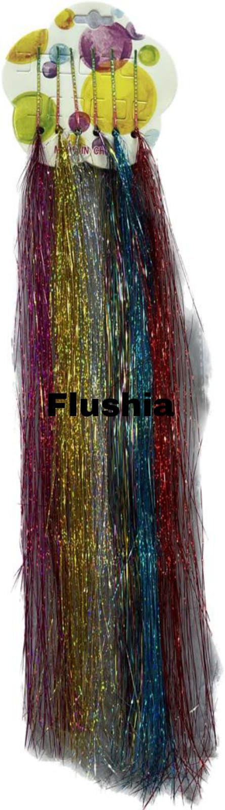12Pcs Kids Hair Extensions with Clips | Artificial Hair Strips for Girls, Braid Hair Accessories in Multicolor - Perfect for Parties, Halloween & Cosplay