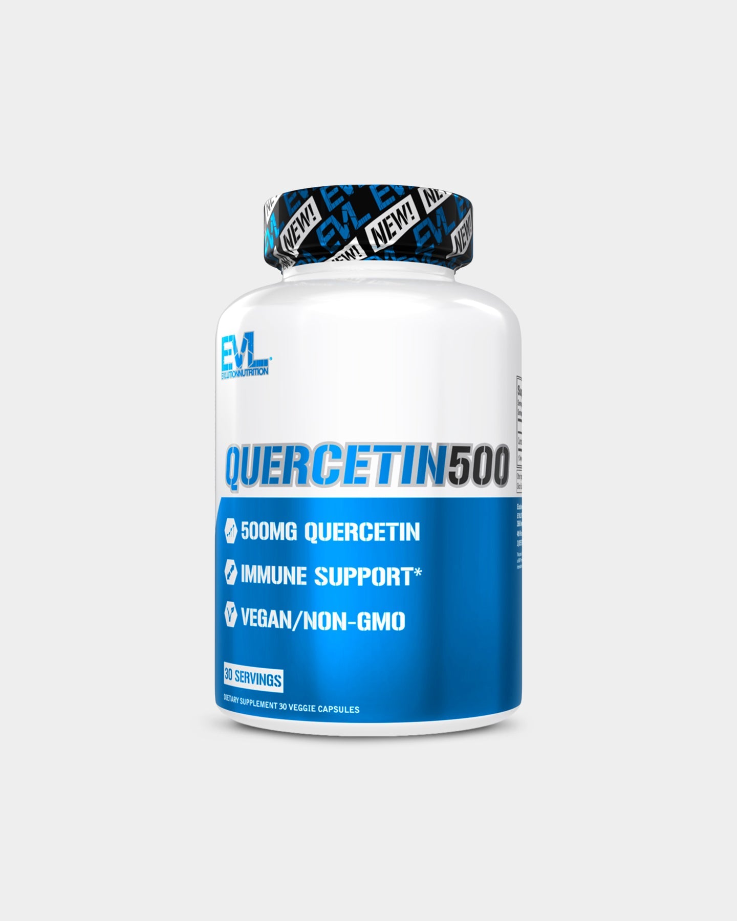 EVLUTION NUTRITION Quercetin 500mg Supplement - Powerful Antioxidant Support for Immune Health & Allergy Relief - Supports Heart Health & Exercise Recovery - Ideal for Athletes, Allergy Sufferers & Wellness Enthusiasts