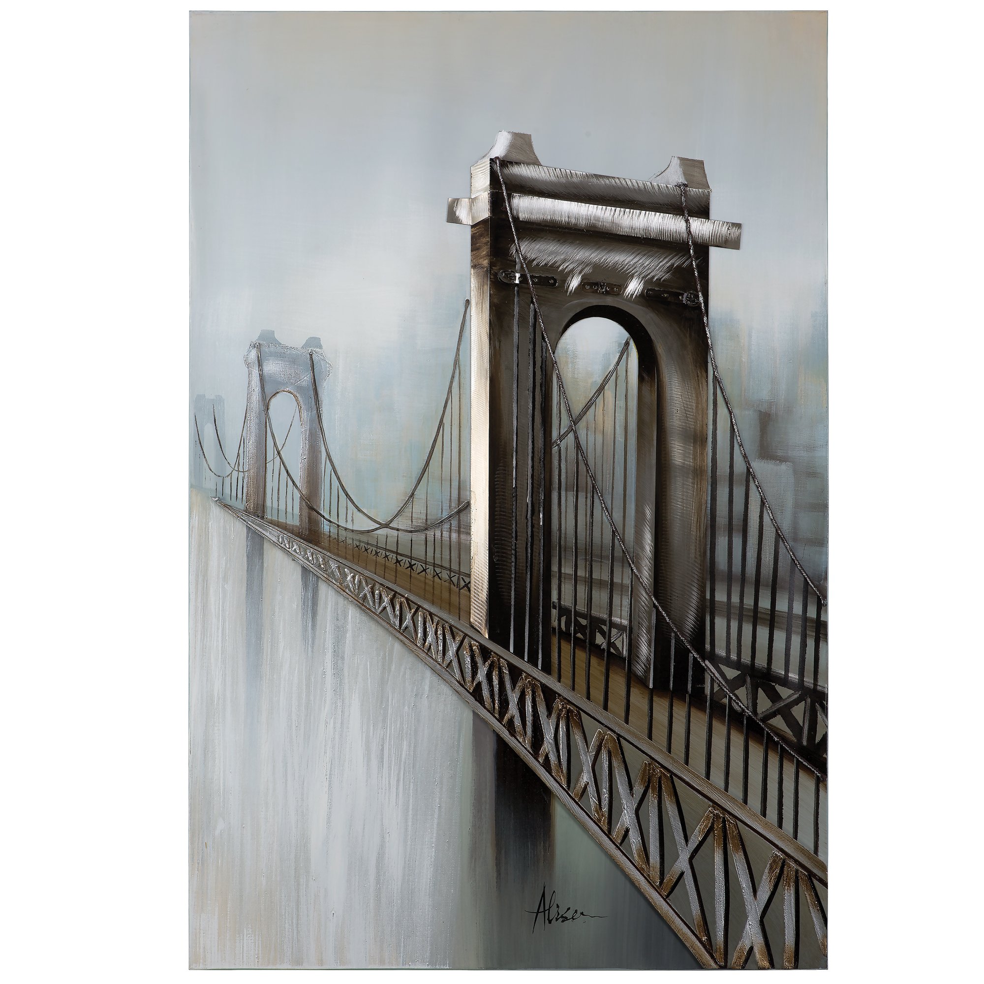 Yosemite Home Decor City Gateway - Colorful Wall Art for Living Room