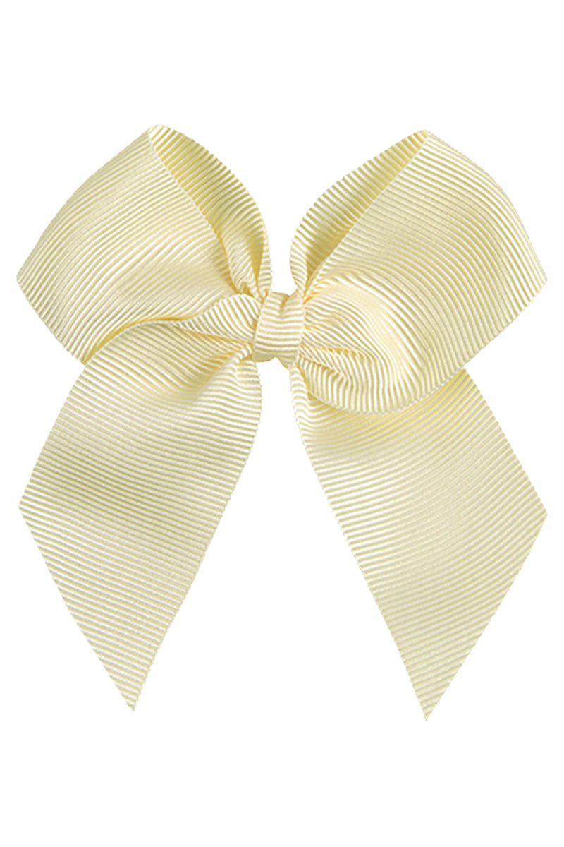 Elegant Grosgrain Ribbon Bow Hair Clip for Women & Girls - Fashion Hair Accessories for Parties, Weddings & Everyday Style