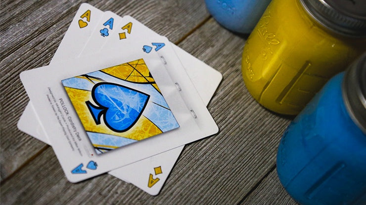 Premium Pollock Playing Cards - Professional Cardistry Deck for Magic Tricks, Card Games & Flourishes | Perfect for Performers, Collectors & Card Enthusiasts