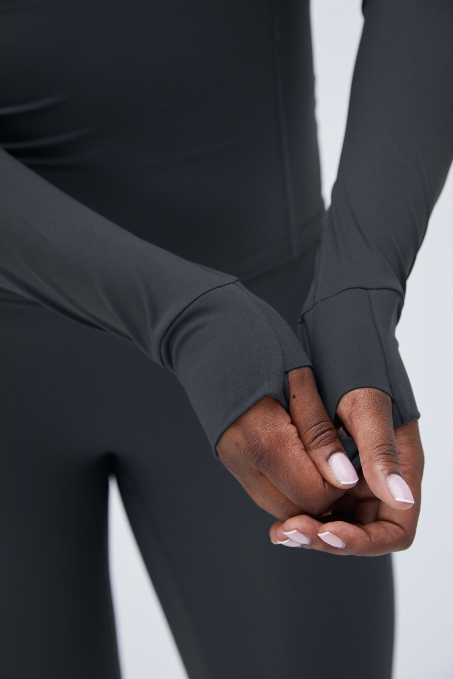 Ultimate Long Sleeve Quarter Zip Top for Men - Breathable Performance Shirt in Graphite Grey - Perfect for Hiking, Gym & Outdoor Activities