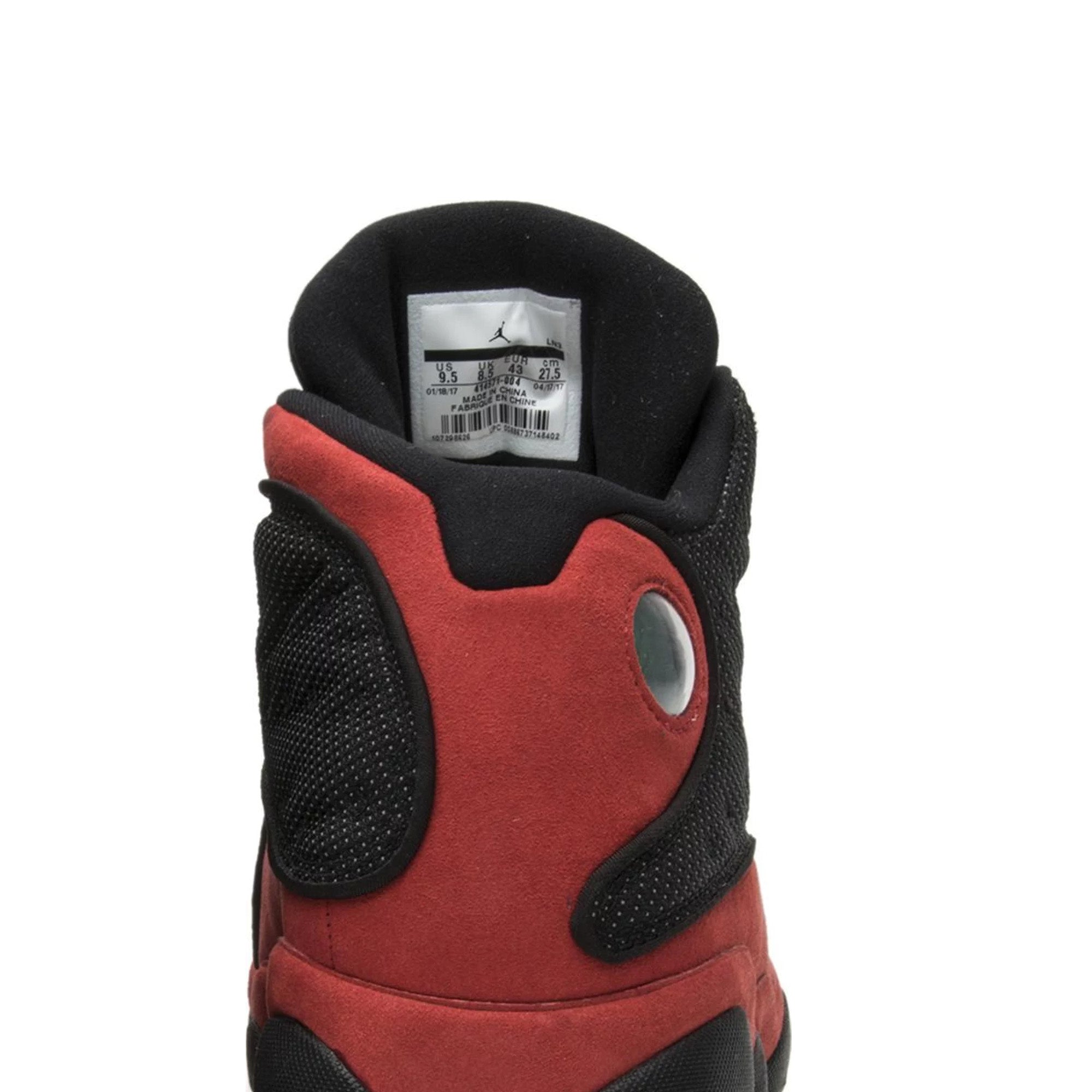 Air Jordan 13 Retro 'Bred' Basketball Shoes (2017) - Men's High-Top Sneakers for Court Performance & Street Style | Perfect for NBA Games, Gym Workouts & Urban Fashion