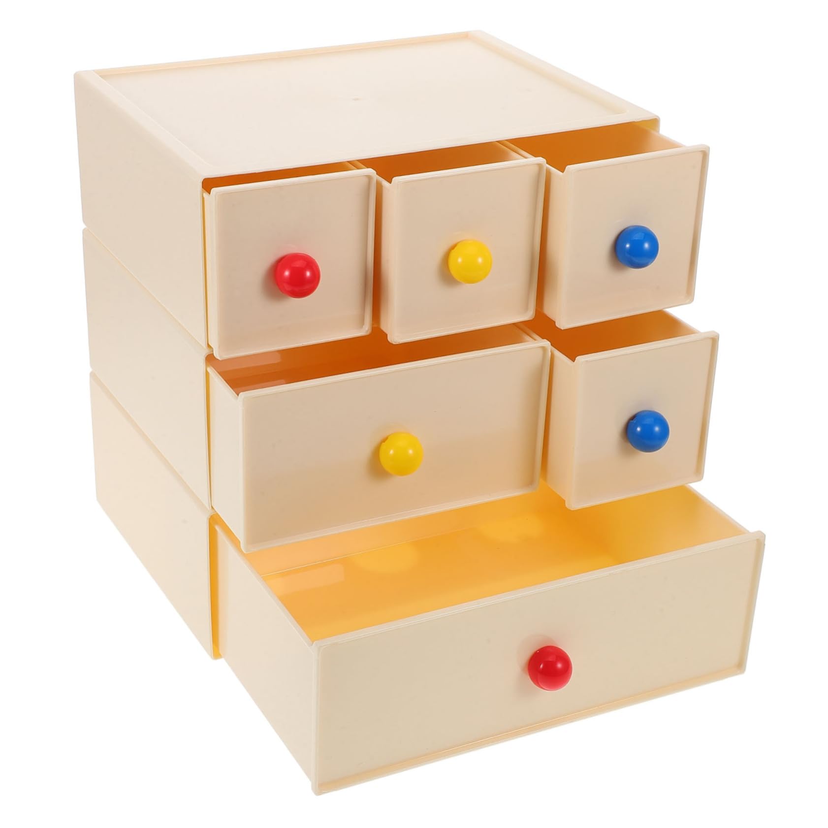 FOYTOKI Large Cosmetic Storage Box with Drawers - Plastic Makeup Organizer for Vanity, Bathroom & Travel - Perfect for Lipsticks, Brushes & Skincare Products