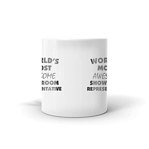 Premium 11oz Ceramic Coffee & Tea Mug - Perfect Gift for Showroom Representatives, Sales Managers & Associates - Ideal for Office Use, Client Meetings & Birthday Presents