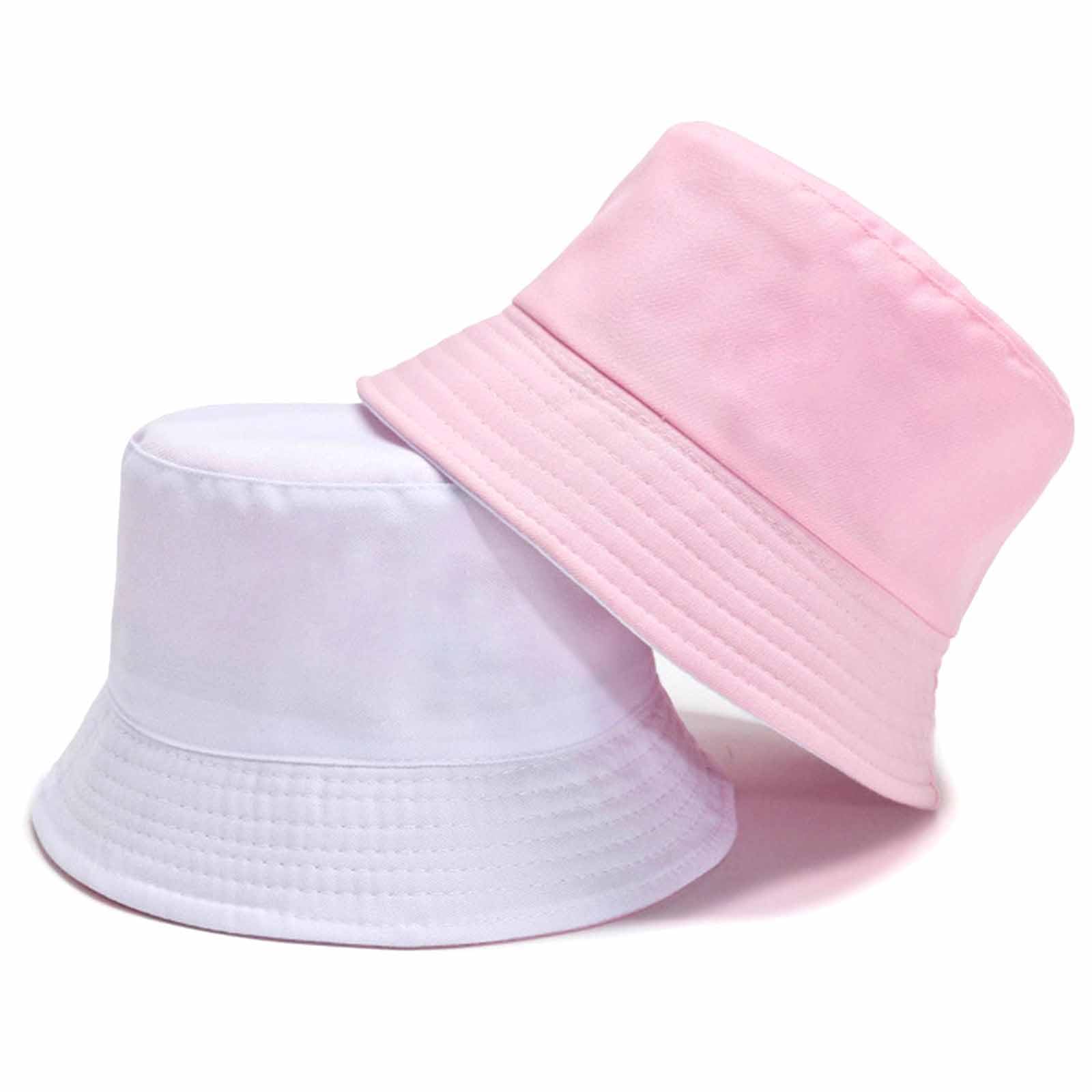 Stylish Unisex Washed Cotton Bucket Hats for Women & Men - Packable Summer Sun Hat for Beach, Travel, Golf, Fishing & Outdoor Activities