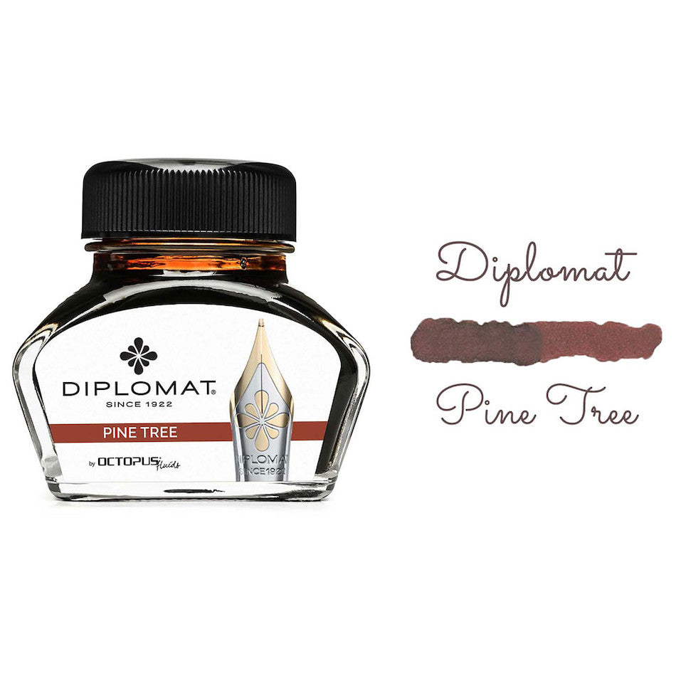 Premium Diplomat Octopus Fountain Pen Ink - 30ml Bottle for Smooth Writing & Calligraphy - Ideal for Professionals, Students & Art Enthusiasts