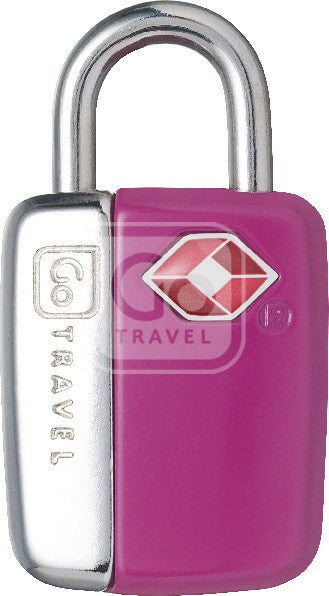 Go Travel Mini Glo Travel Lock - TSA Approved Luggage Lock with LED Light for Suitcases, Backpacks & Carry-On Bags - Secure Your Belongings During Travel, Camping & Night Use