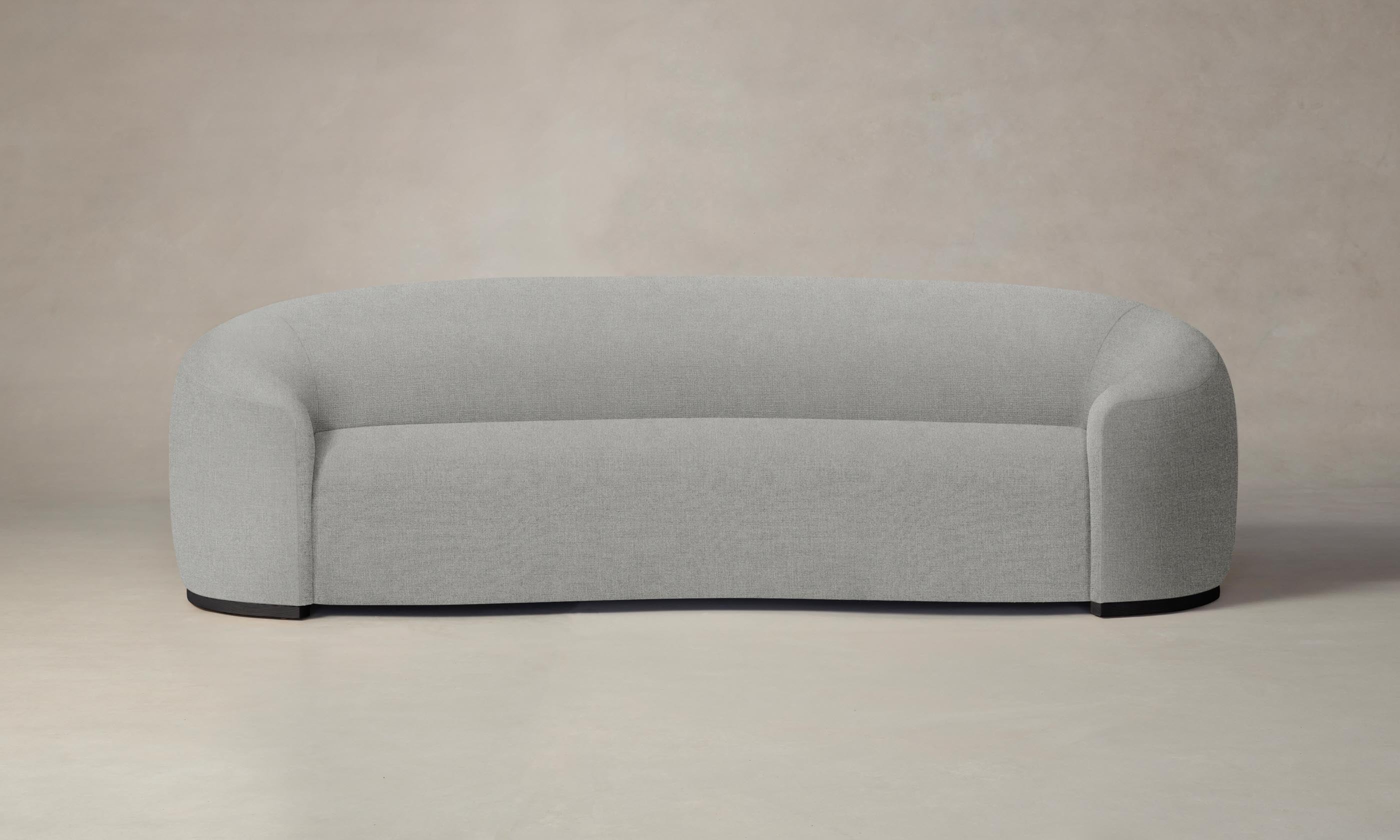 The Chelsea Sofa - Premium Merino Heather Grey Fabric - Perfect for Living Rooms, Lounges & Cozy Home Decor