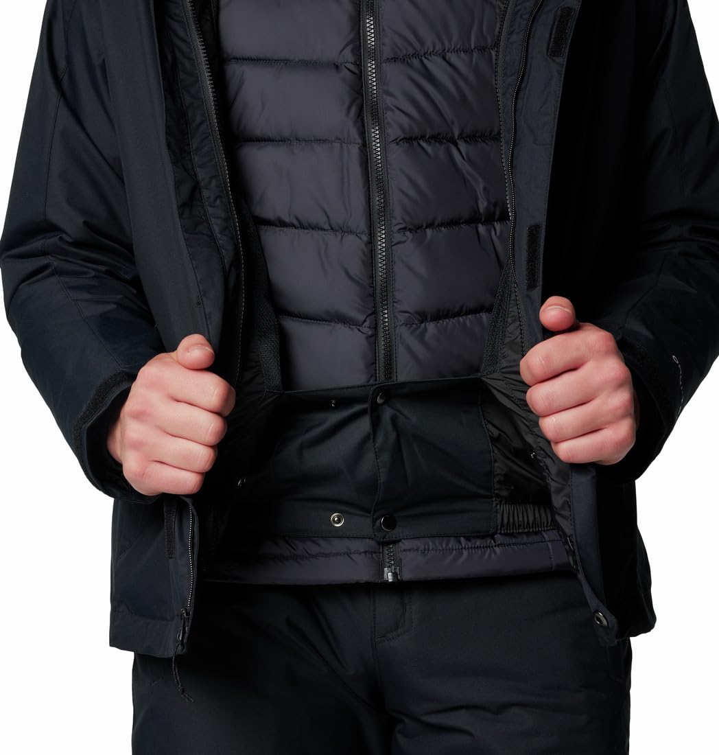 Columbia Men's Whirlibird V Interchange Jacket - Waterproof Insulated Winter Jacket for Hiking, Skiing & Outdoor Adventures