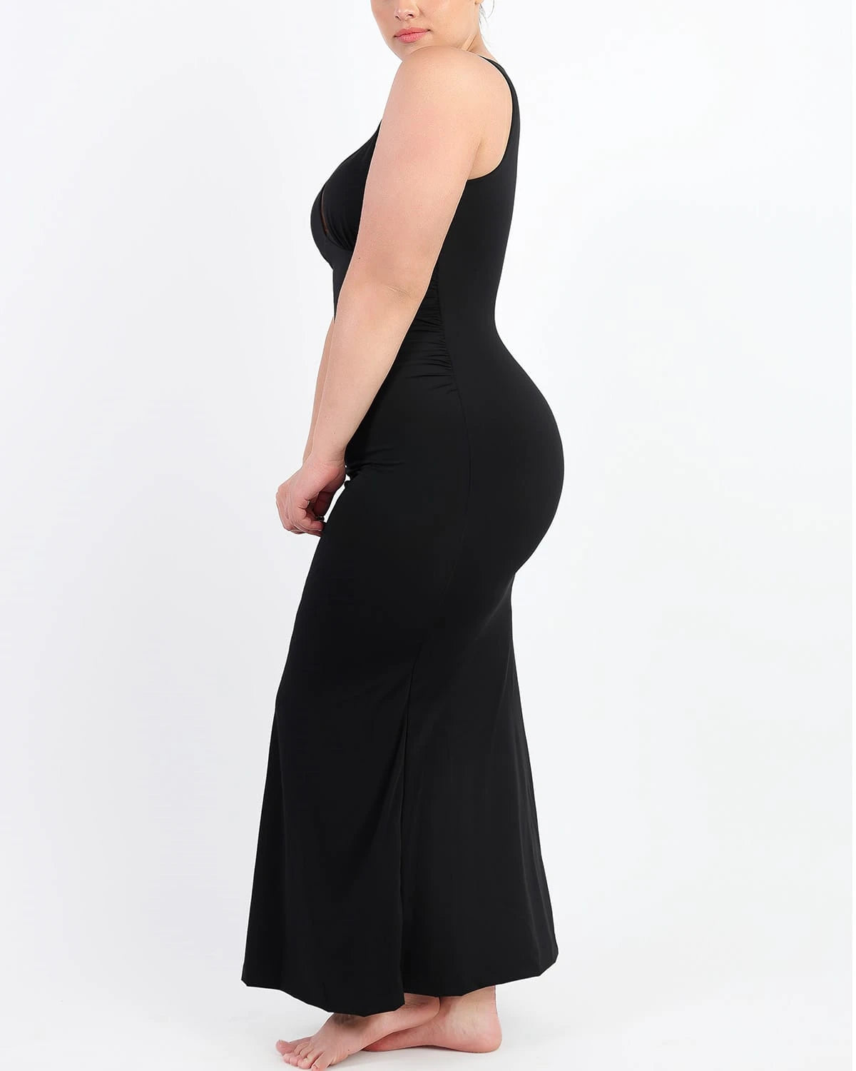Mermaid Hem Shaping Dress for Women - Slimming Bodycon Dress for Evening Parties, Date Nights & Special Occasions