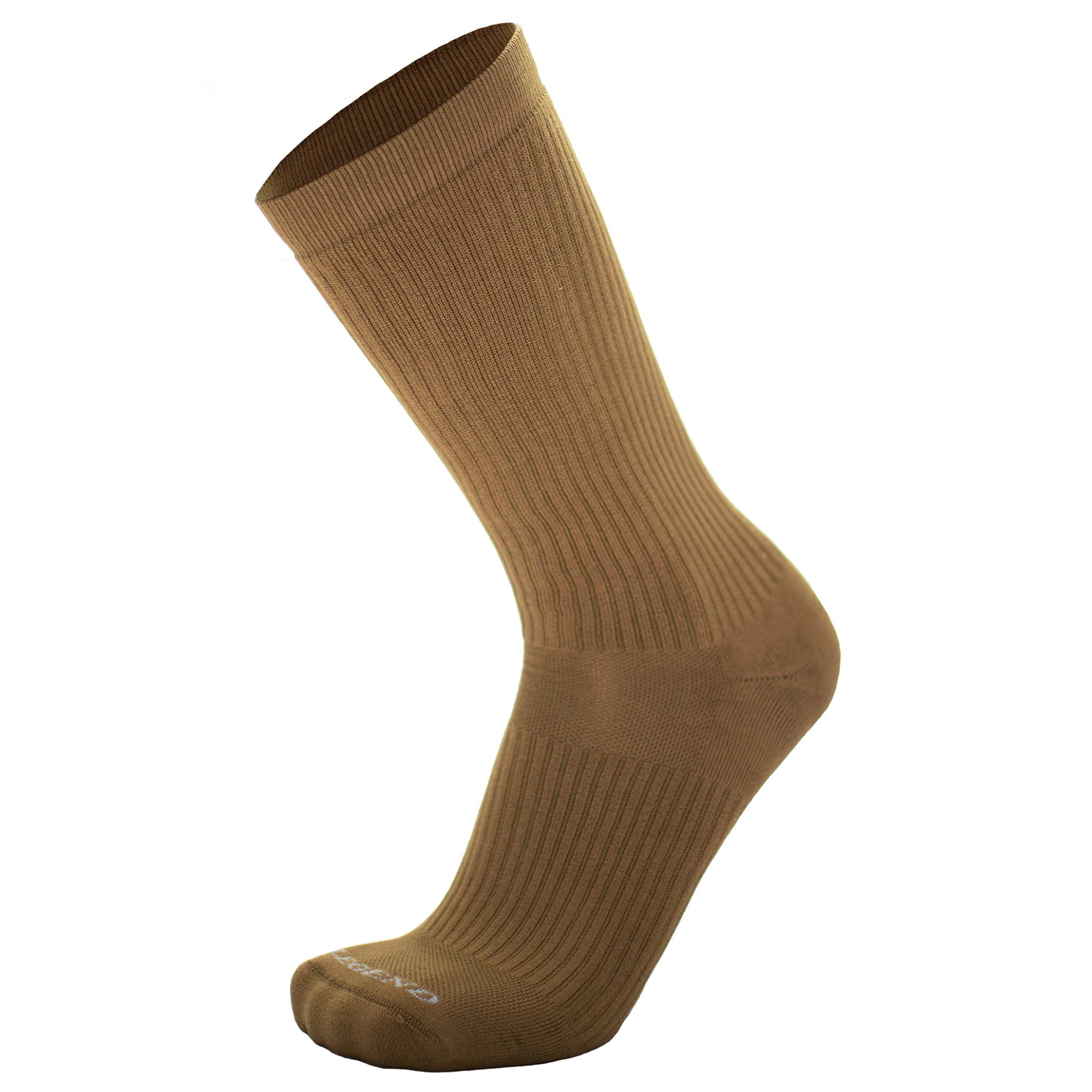 LEGEND Compression Tactical Socks - Moisture Wicking Military Boot Socks for Men & Women - Mid-Calf Nylon Socks for Warm Weather & Outdoor Activities - Perfect for Hiking, Running, and Military Use
