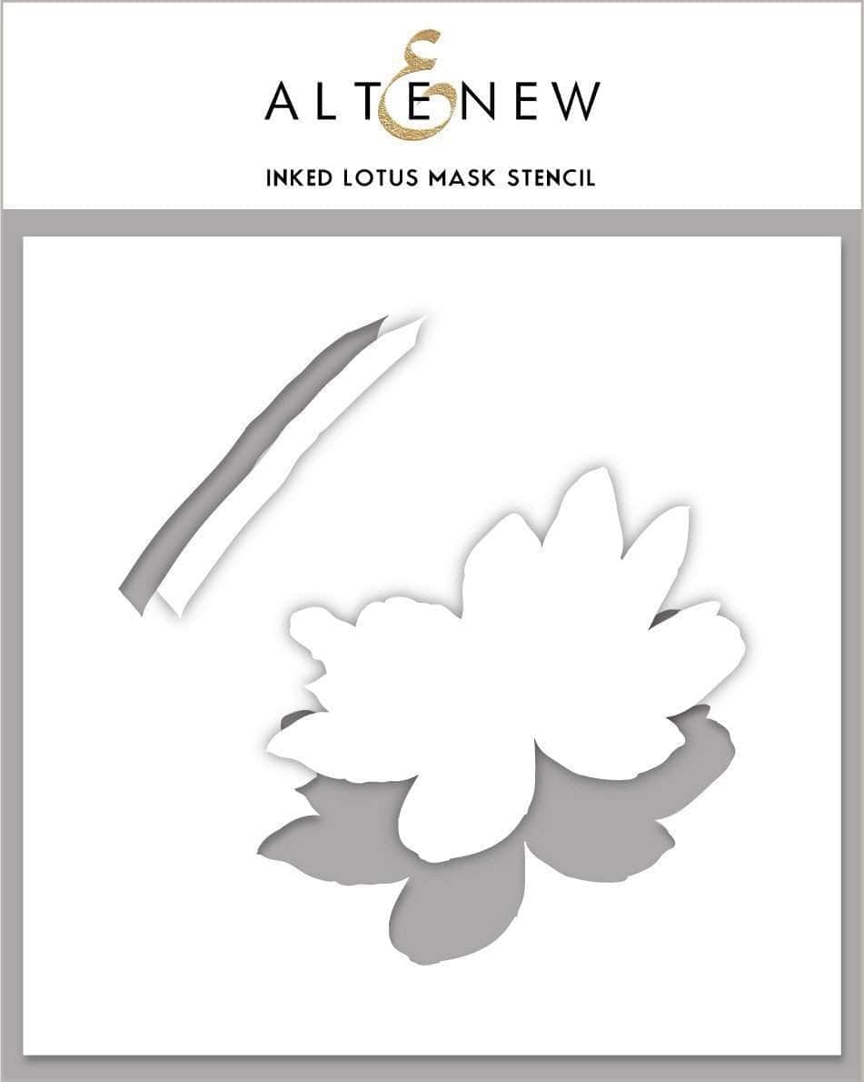 Inked Lotus Tattoo Stencil Kit - Temporary Tattoo Designs for Men & Women - Perfect for Parties, Festivals & DIY Body Art