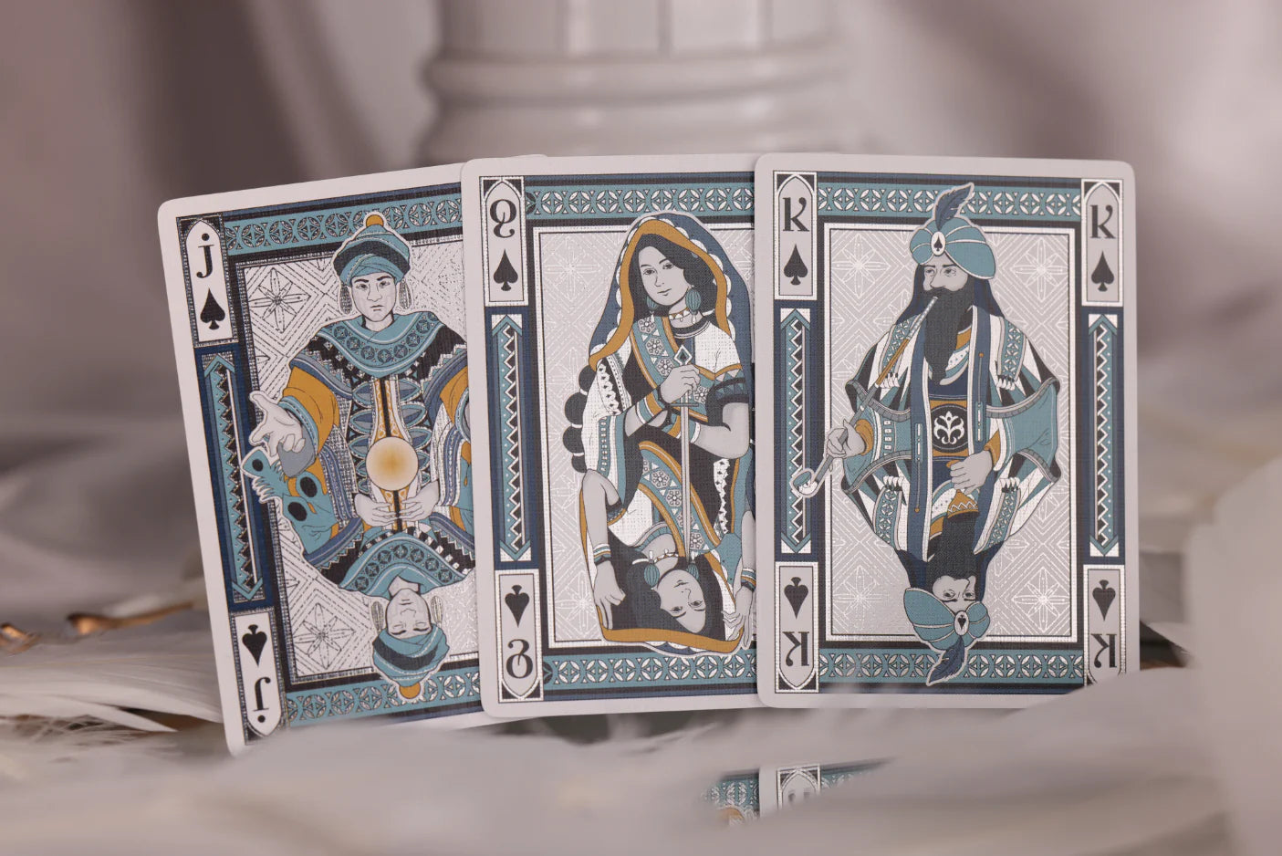 1001 Nights 3D Aurora Playing Cards - Premium Signature Edition Deck for Magic Tricks, Poker Games & Collectors | Unique Gift for Card Enthusiasts