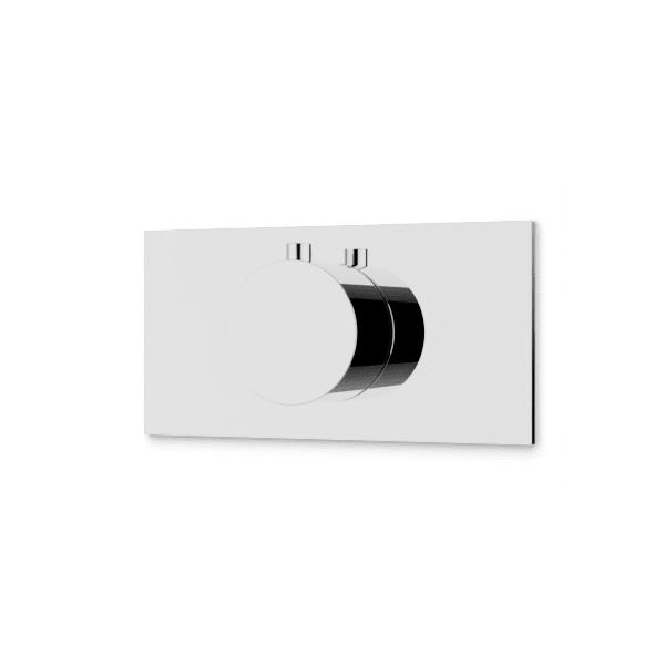 Square & Round Thermostat Trim Kit with Letterbox Plate - Universal Cover for Honeywell, Nest, Ecobee - Perfect for Home & Office HVAC Systems
