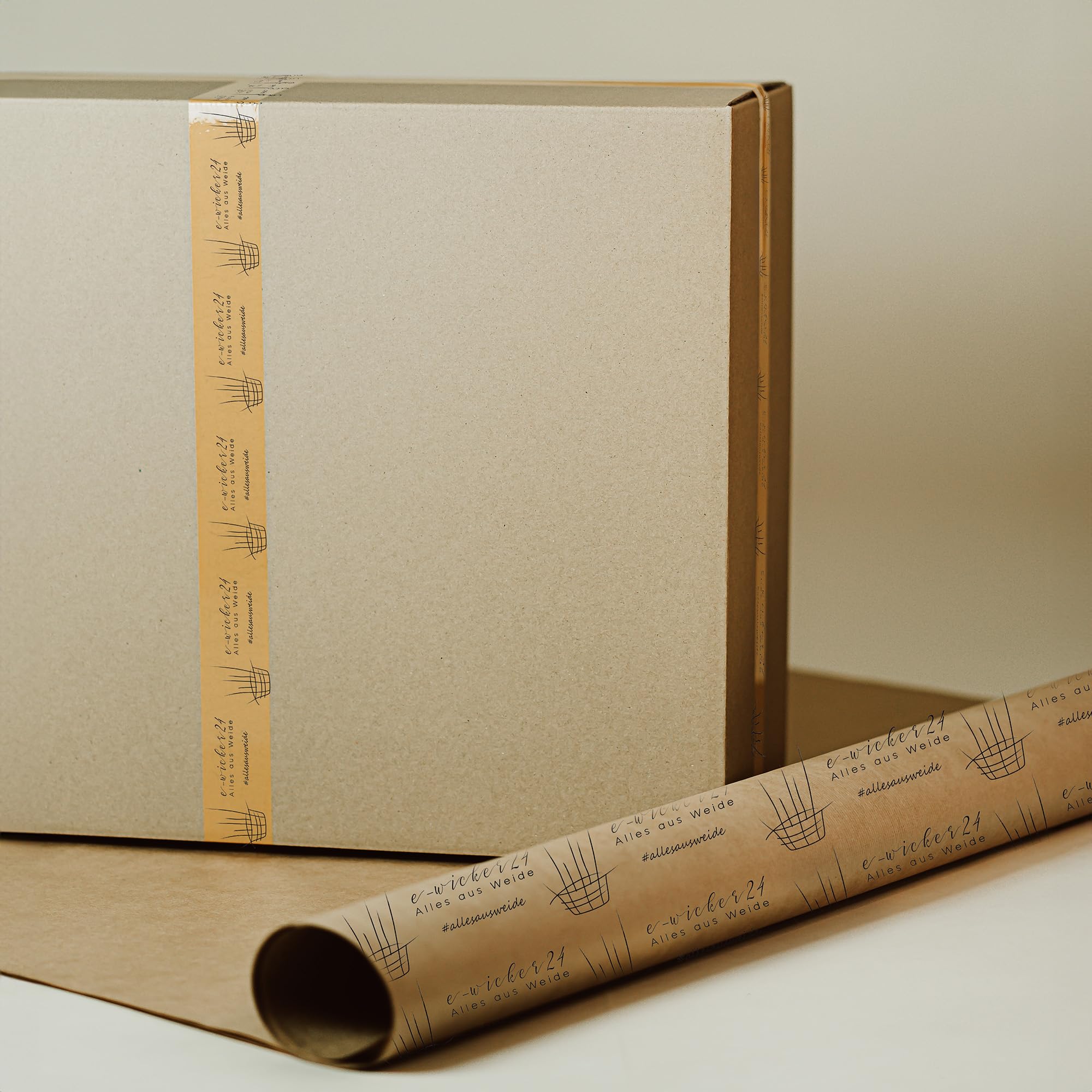 Natural Beige E-Wicker 24