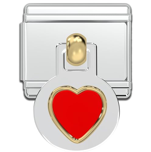Dangle Heart - Red