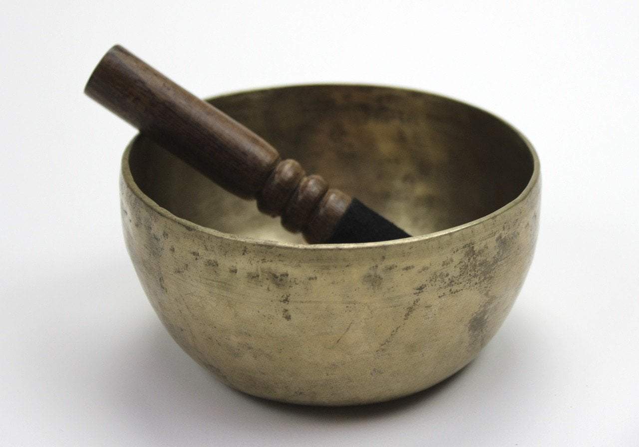 5 Inch Throat Chakra Singing Bowl - 842Hz Healing Sound Therapy for Meditation, Yoga & Stress Relief - Perfect for Energy Cleansing & Spiritual Balance