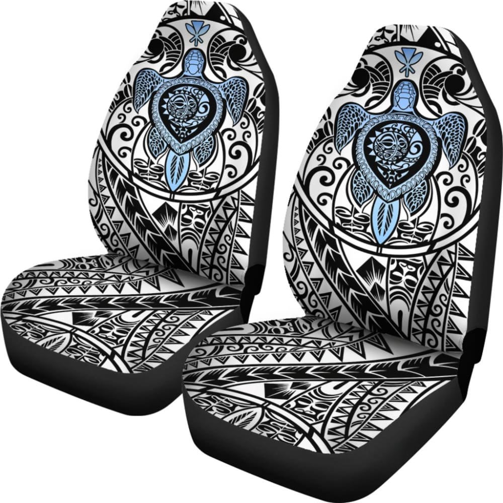 Premium Hawaiian Polynesian Turtle Car Seat Covers - Authentic Kanaka Maoli Design - Waterproof & Universal Fit for Cars, Trucks & SUVs - Perfect for Beach Trips, Road Adventures & Cultural Enthusiasts