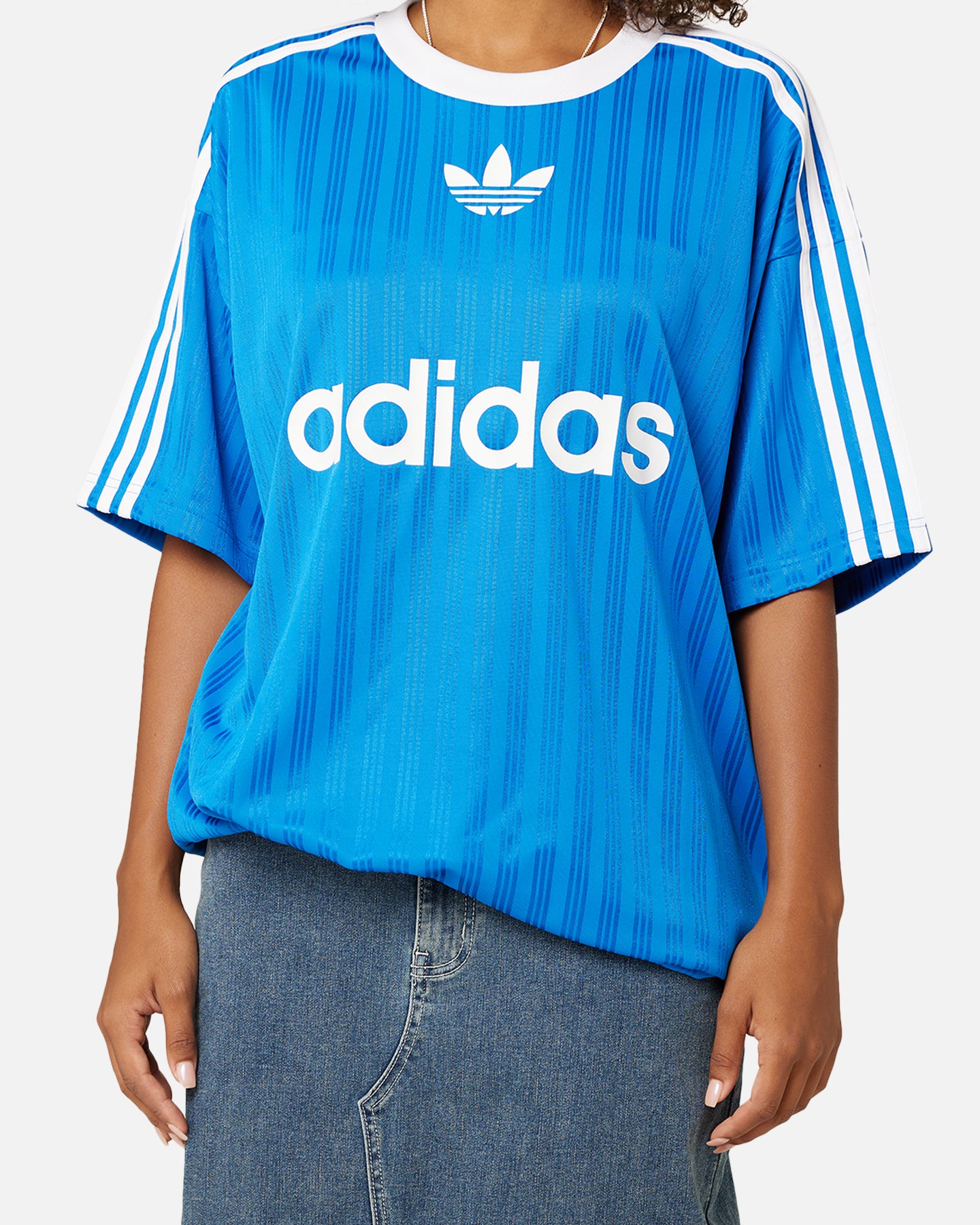 Adidas Adicolor T-Shirt - Better Bluebird - Men's Casual Short Sleeve Tee for Everyday Wear & Street Style