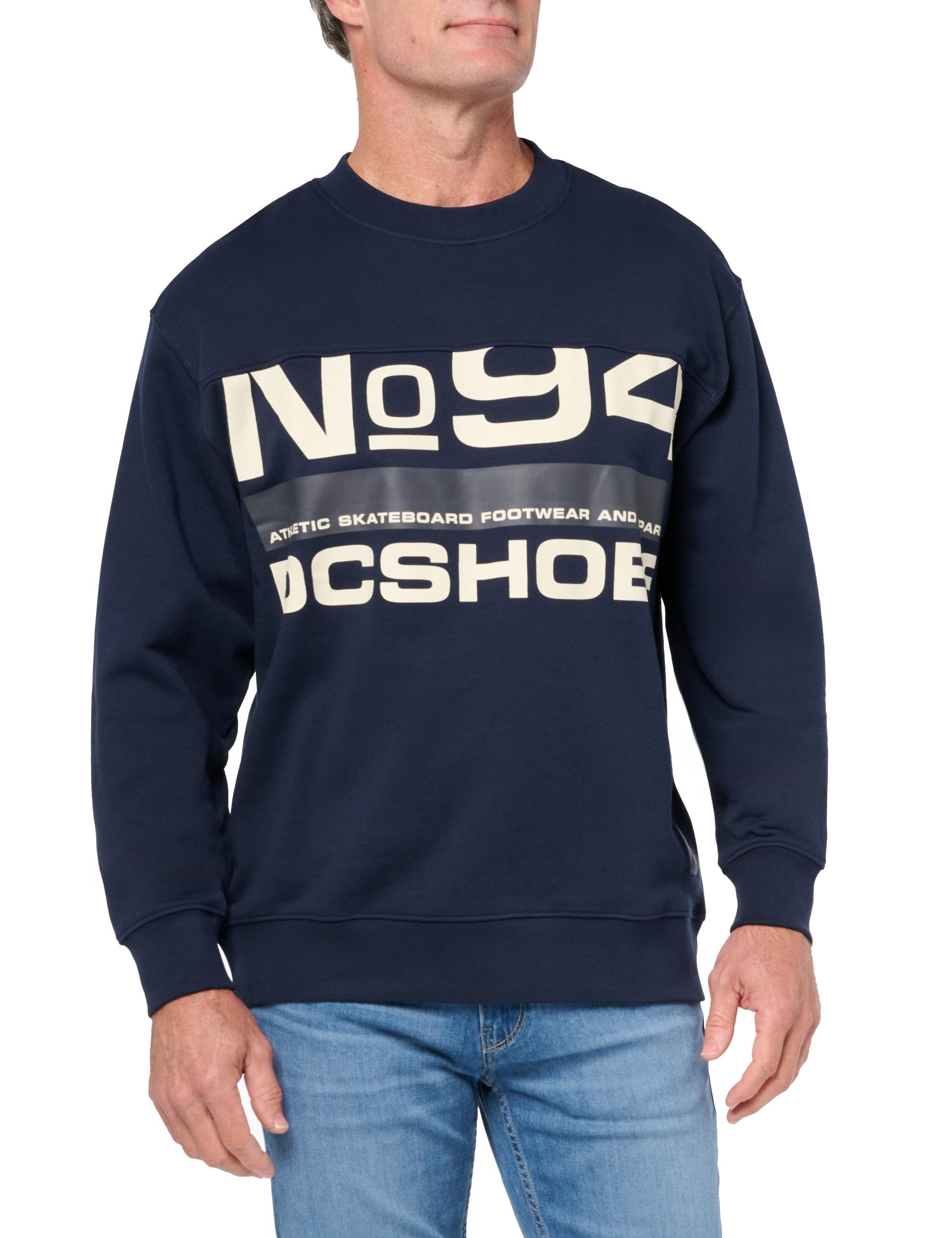 Men's DC Pull Static 94 Round Neck Sweatshirt - Casual Streetwear